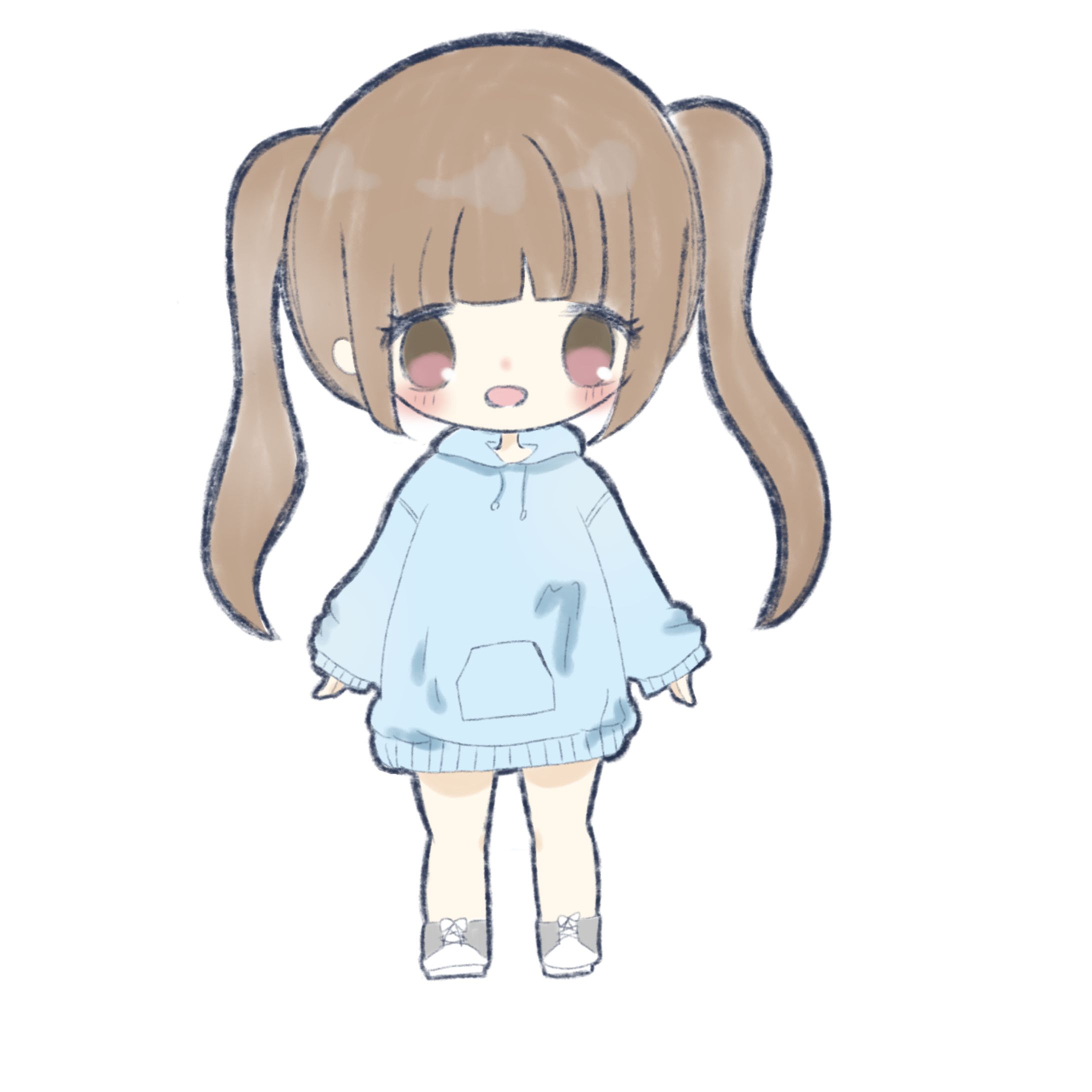パーカー＿女の子-1