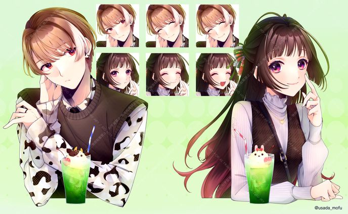 歌ってみた動画(イラスト)