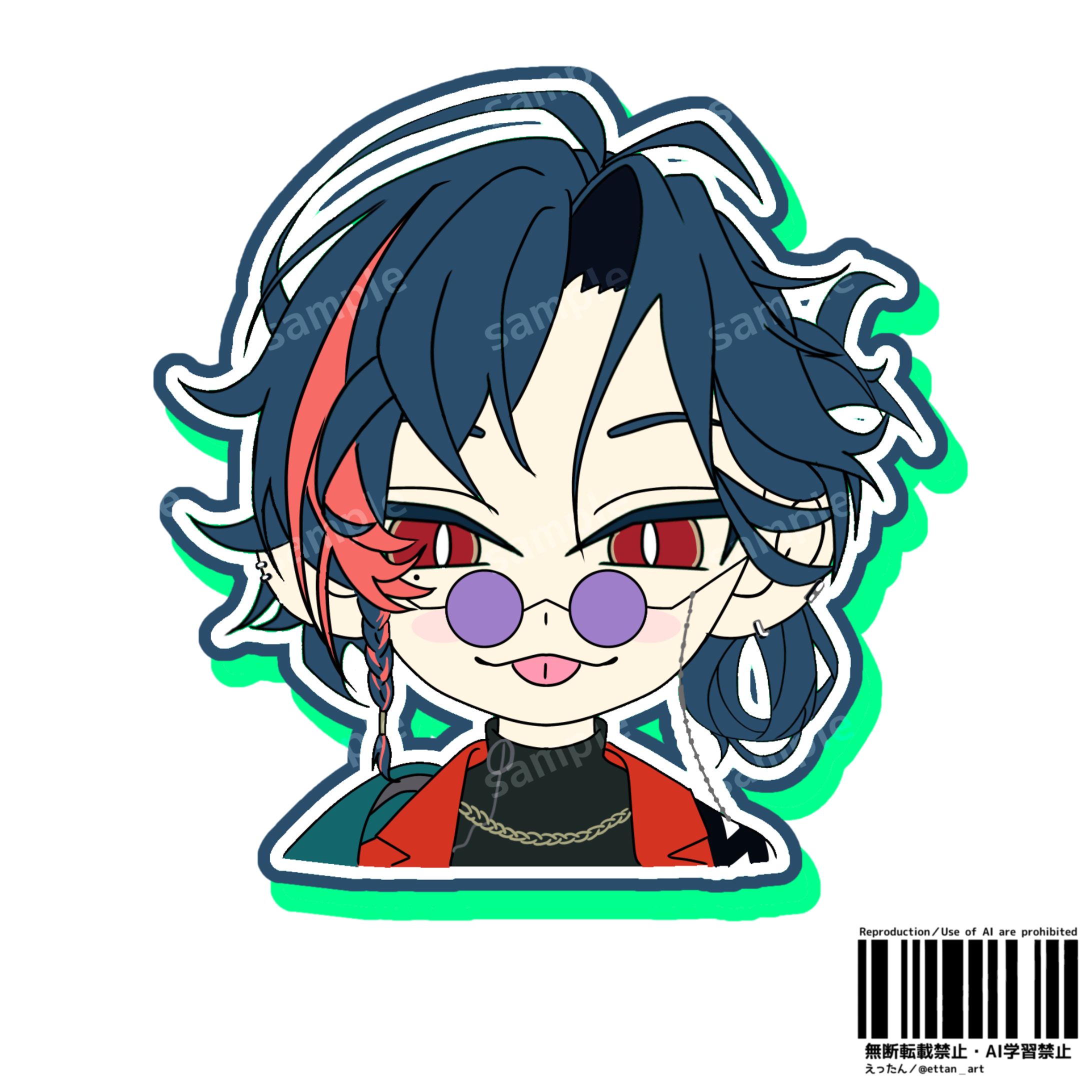 【ファンアート】魁星 ミニキャラ-1