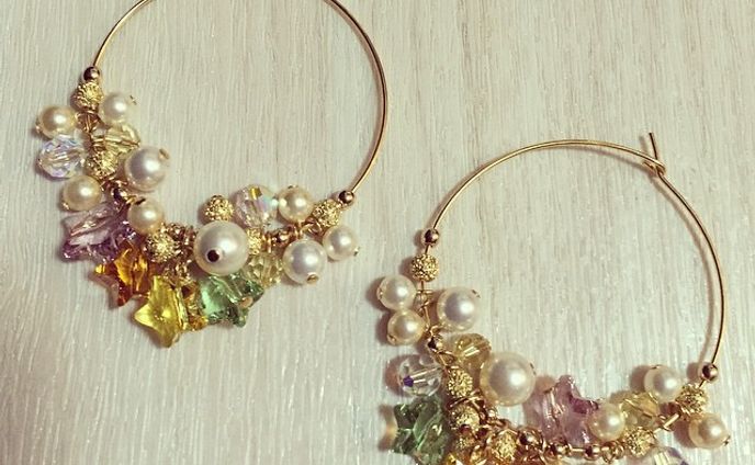 tanabata✴︎pierce
過ぎたけど。笑

カラフルな星たち。
minneに出品予定作品。

#ハンドメイドアクセサリー #ハンドメイド
#ハンドメイドアクセ #handmadeaccessory 
#accessory  #ピアス #pierce 
#スワロフスキー #STAR #星
#パール #peal #七夕
#yUu #オーダーお受け致します
#minne出品予定
