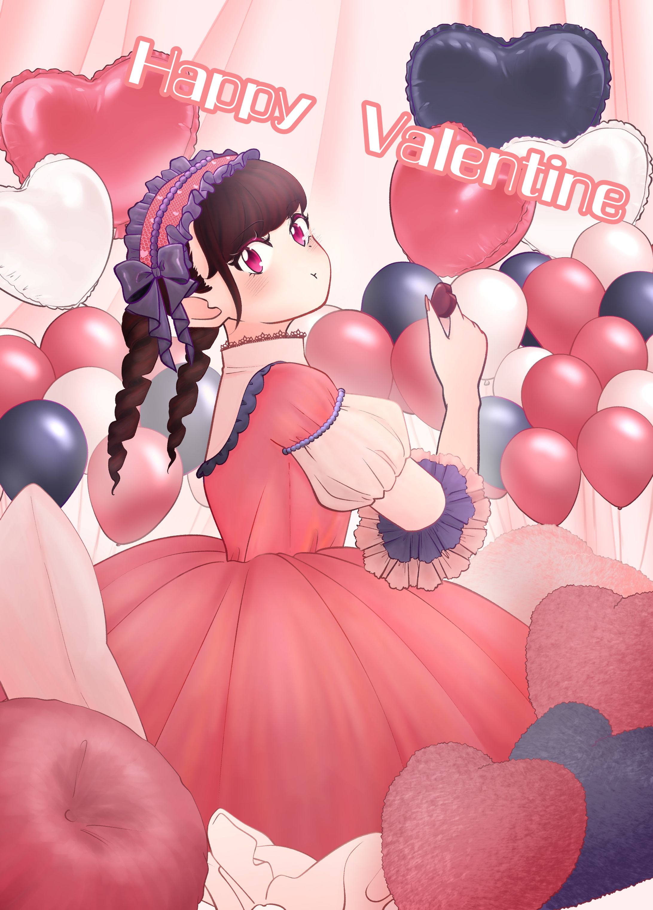 バレンタインイラスト-1