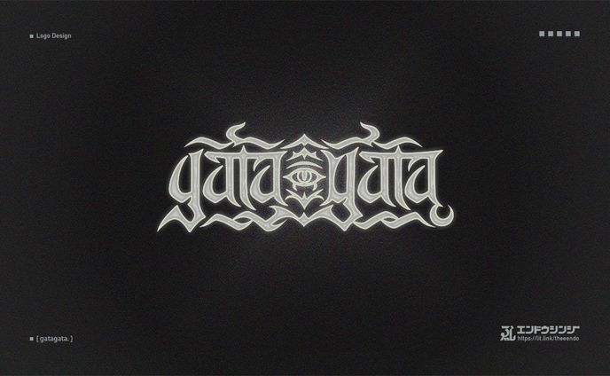 「gatagata.」| ロゴデザイン