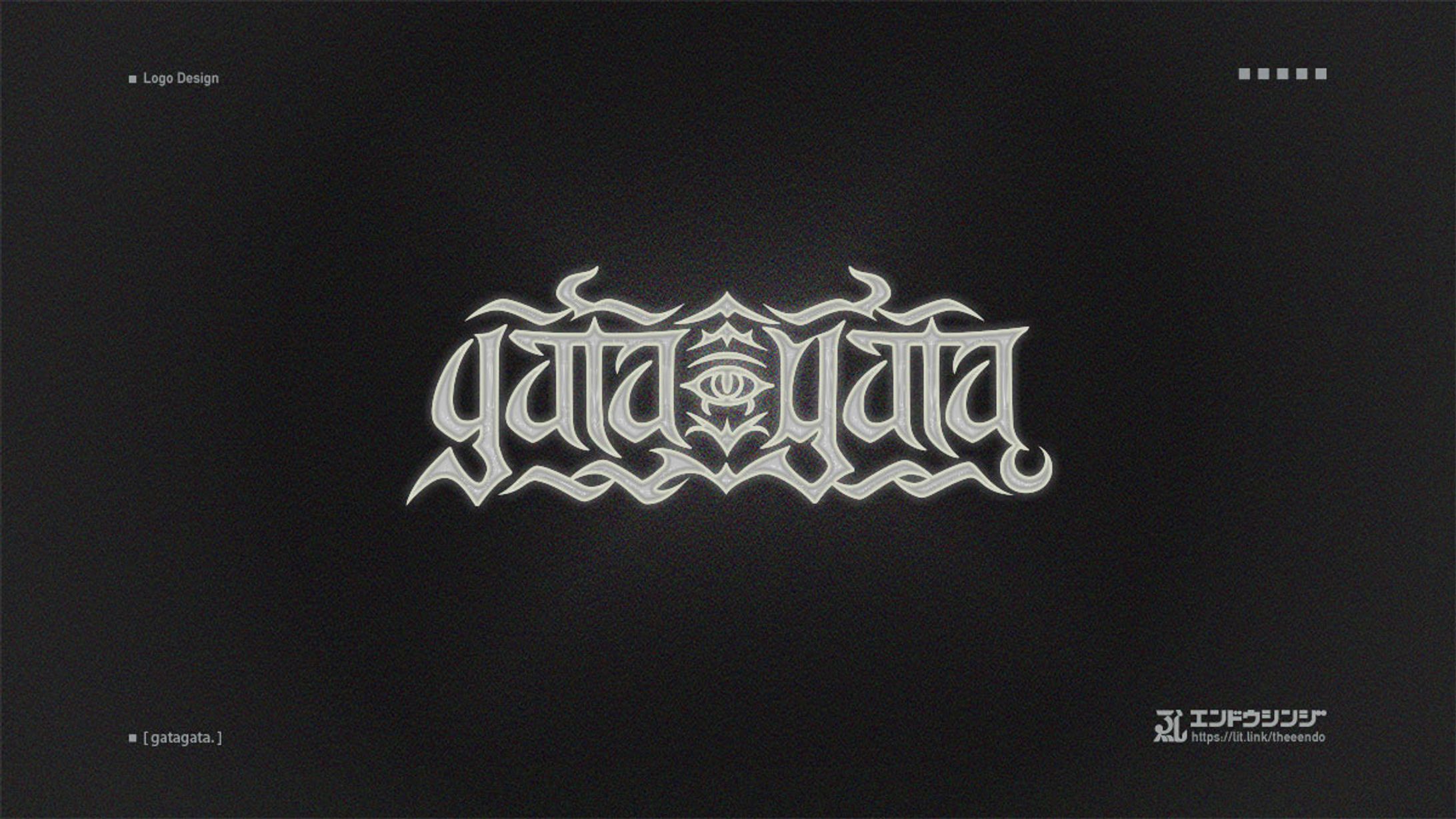 「gatagata.」| ロゴデザイン-1