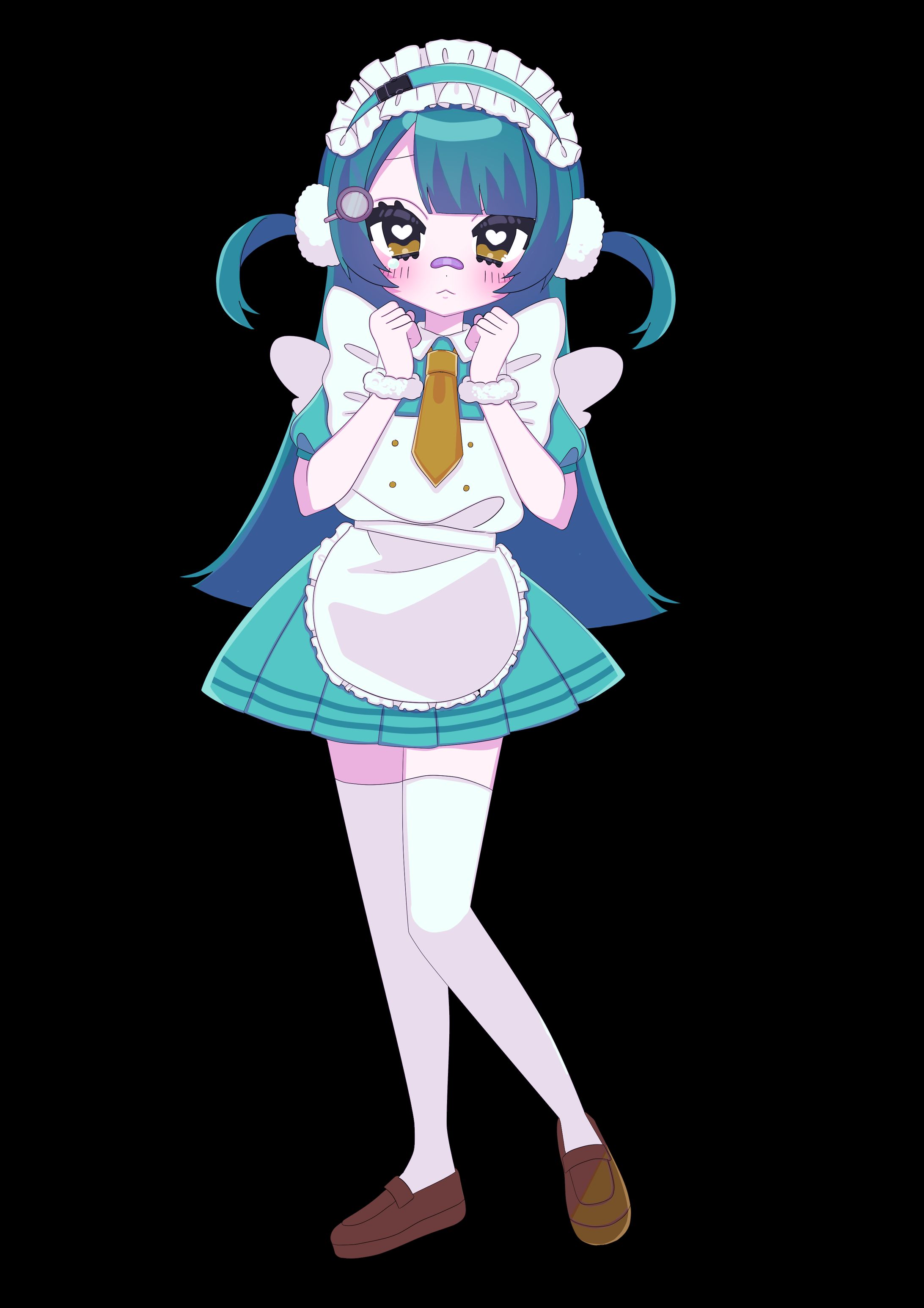 ゆにガール　立ち絵-1