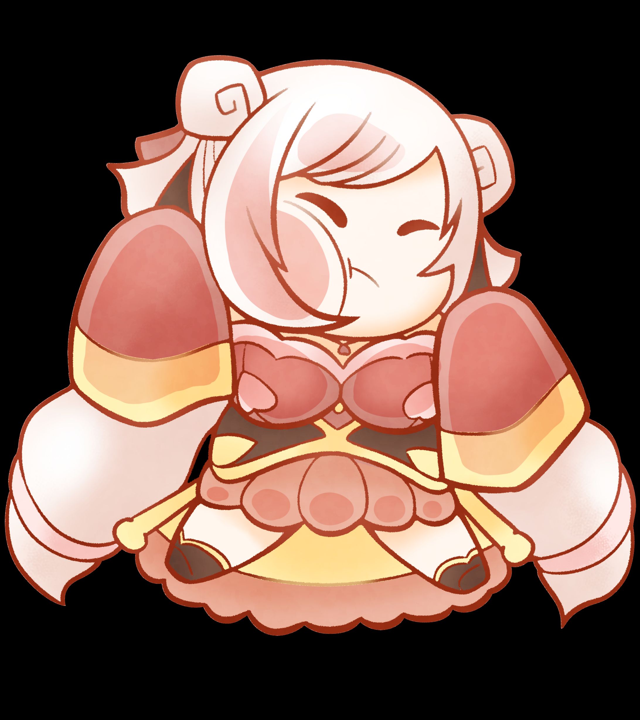 桜花さくらさん　グッズ用ミニキャライラスト-1