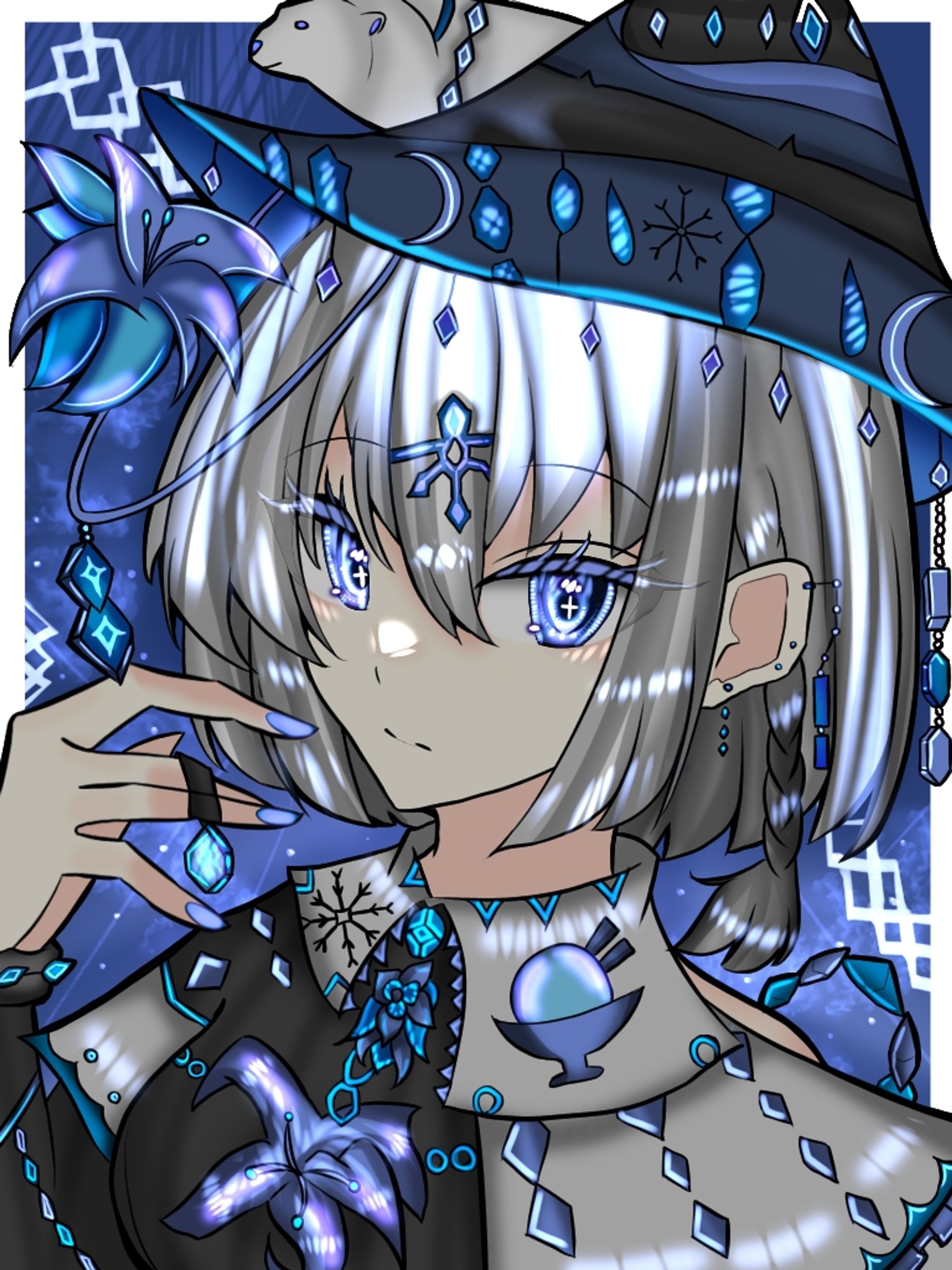 「白氷少女」-1