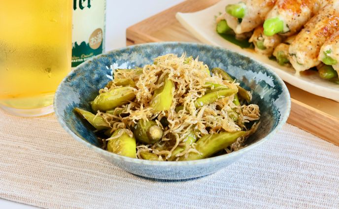 ちりめんじゃことししとうの炒め煮