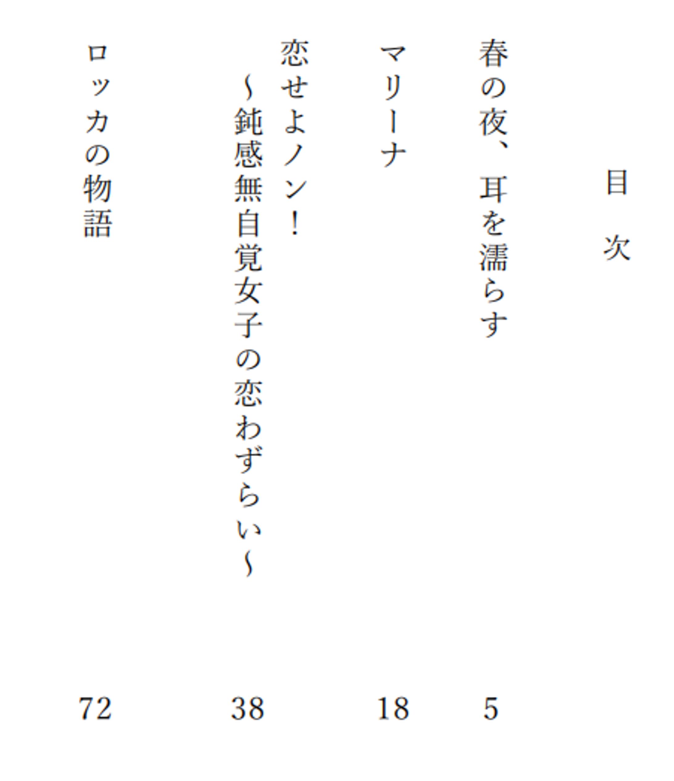 目次