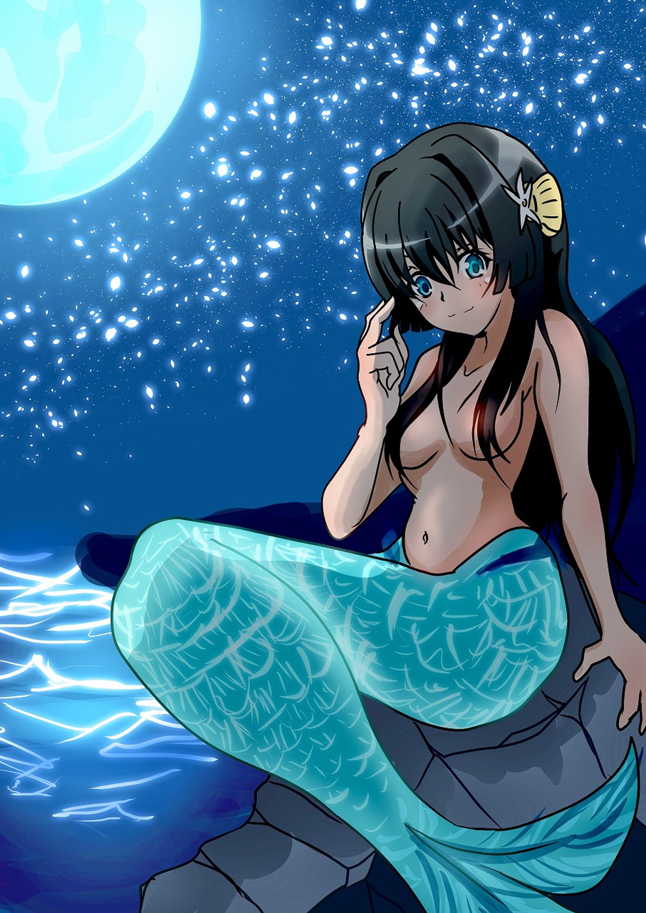 人魚姫佐天涙子-1