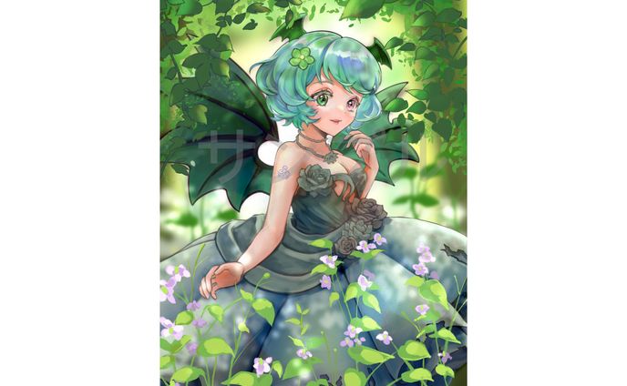 ご依頼ロゴ、むーみん(イラスト・live2d)