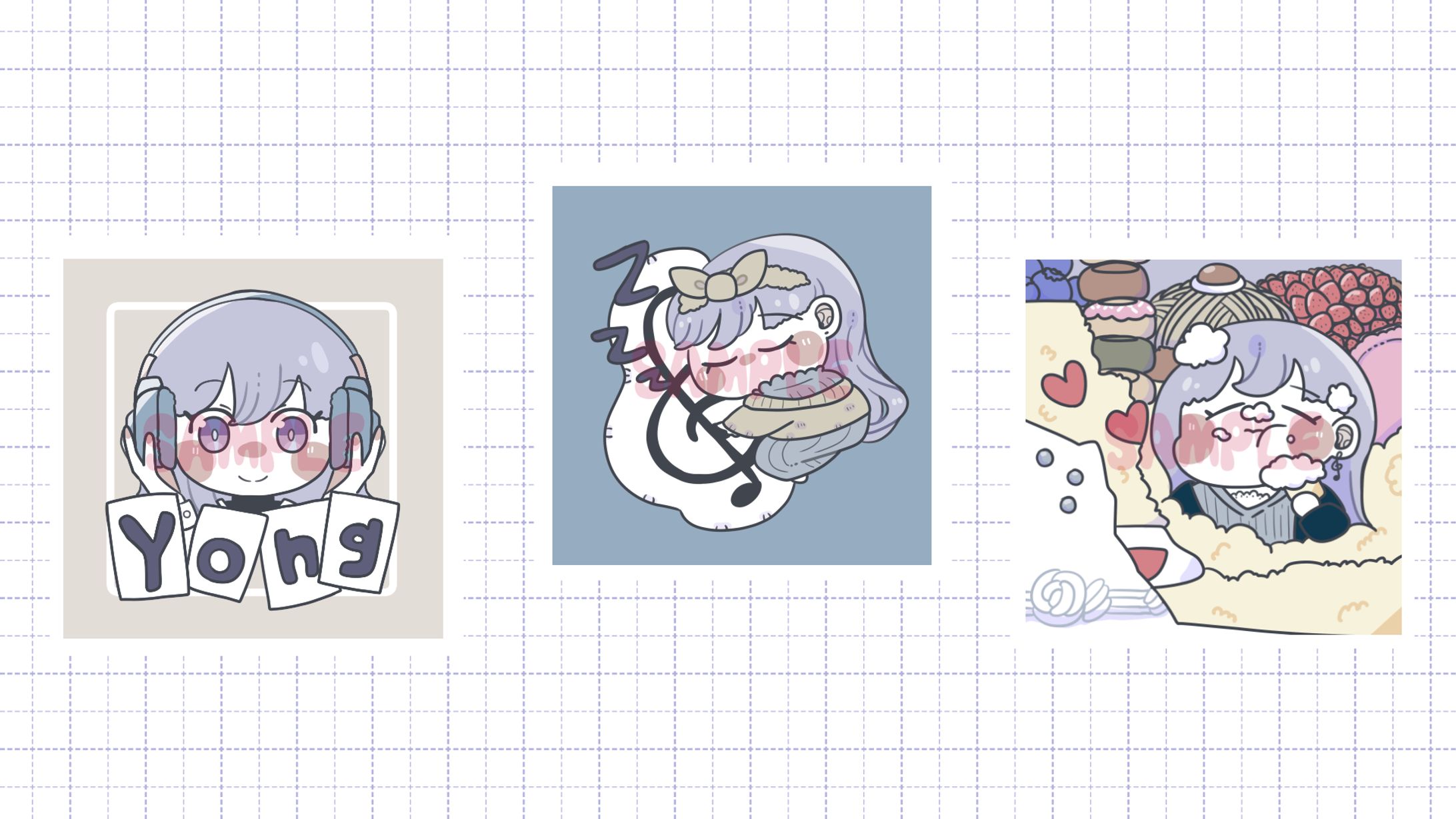 オムニゃん子(プロフィール必須)様ご依頼用 ご依頼】グッズイラスト/Yong様