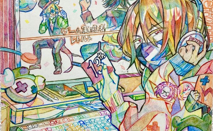 2021/12　ゲーム実況者　レトルト　活動13周年　ファンアート