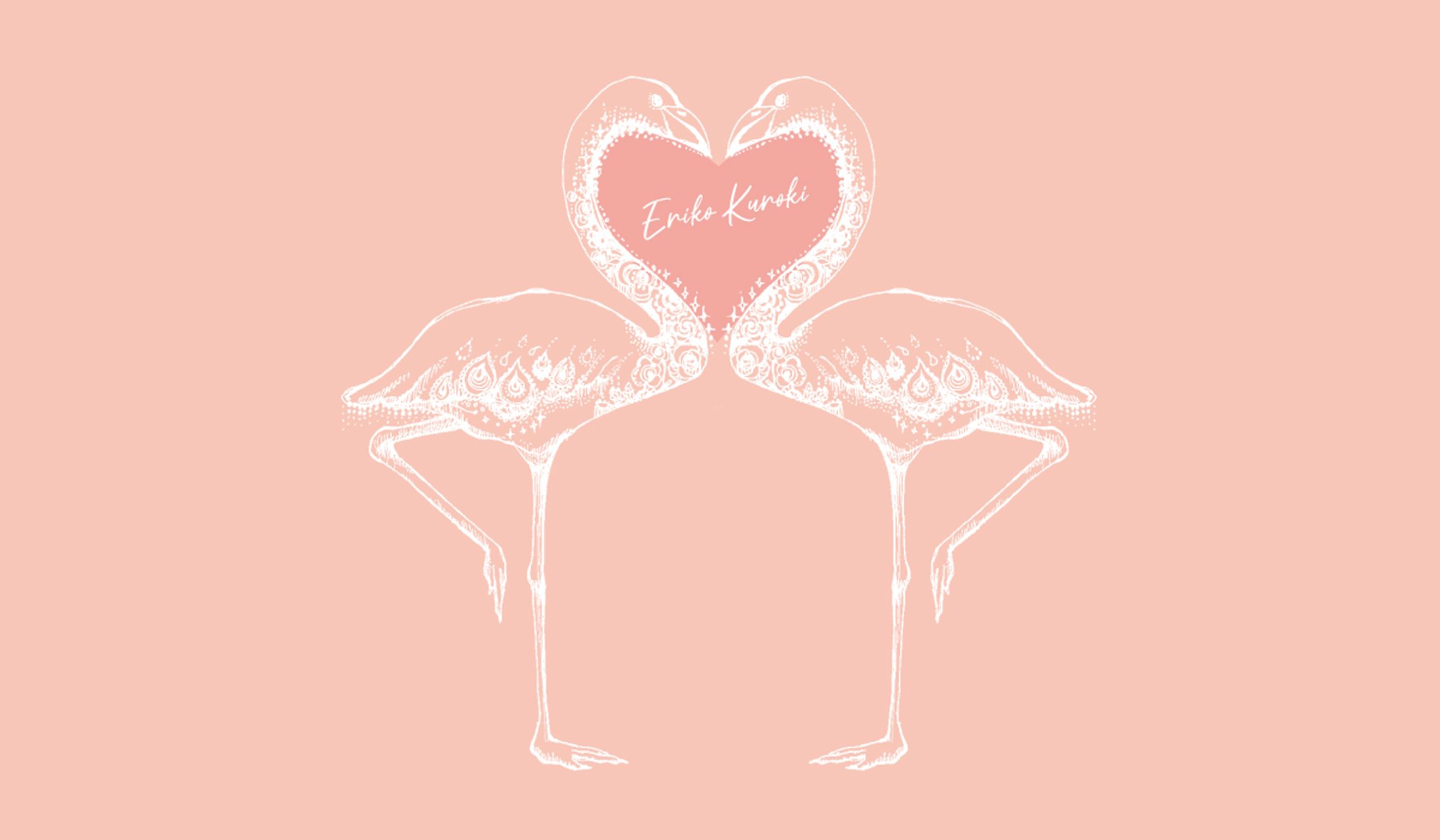 イラスト｜フラミンゴ-1