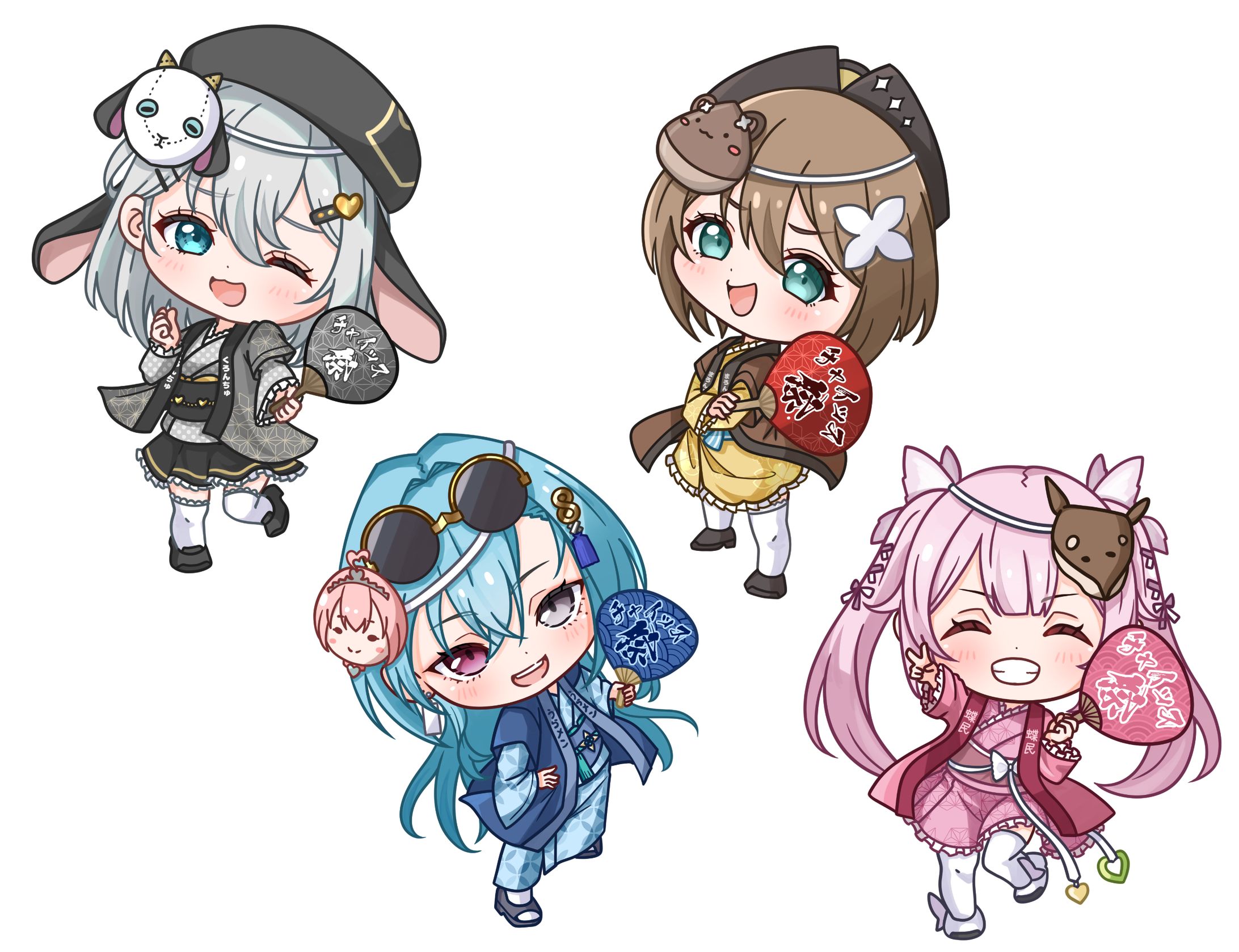 あおぎり高校ミニキャラまとめ-1