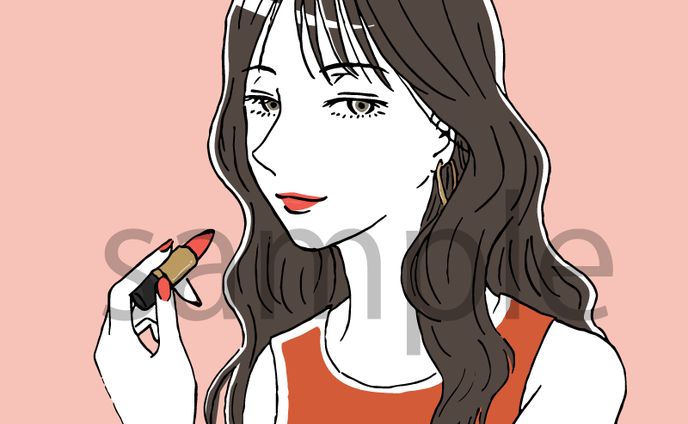 美容SNSアカウント用アイコンの制作