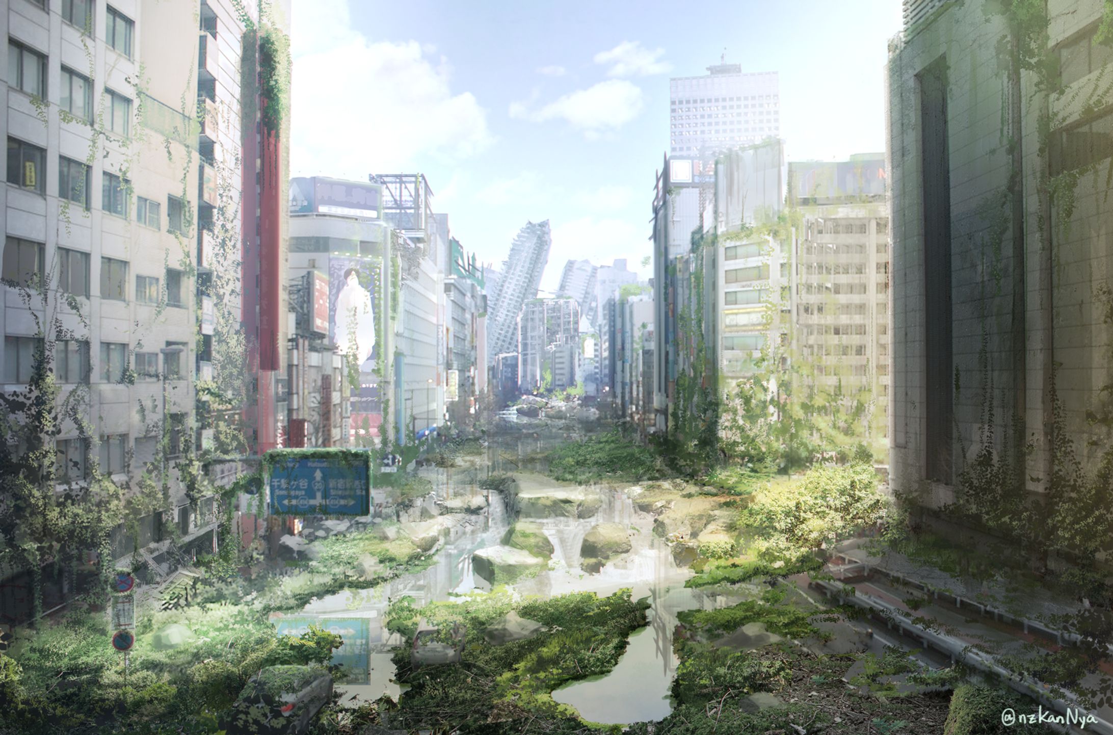「Tokyo2046」ワールドコンセプトアート-1