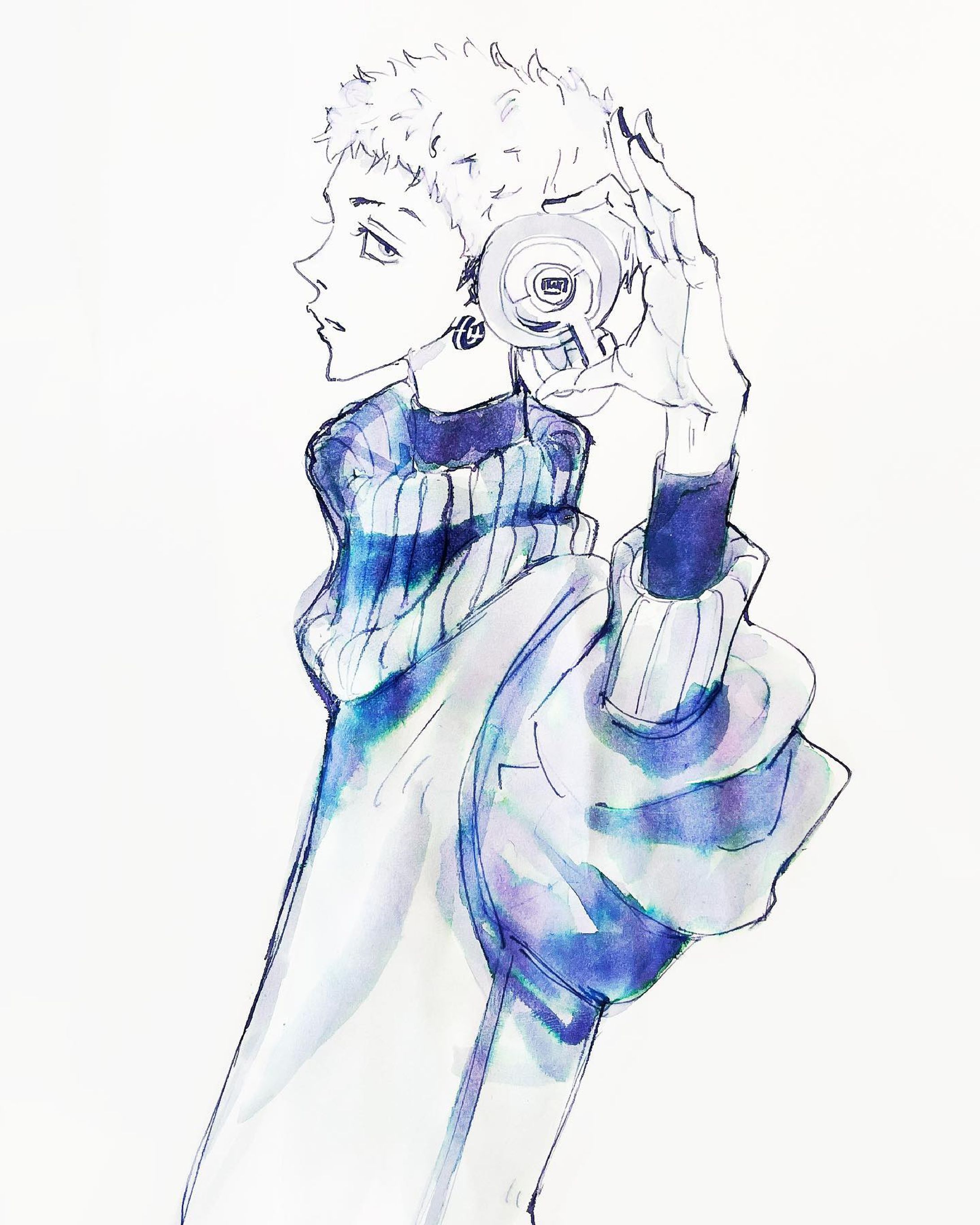 最近お絵描きでやりたいことが沢山あって、インク熱も再沸騰していて、時間が足りません。楽しいな。

液タブが欲しいけど、買物慎重派なので迷っております。でも欲しいと思った時は長いこと調べたり時間かけた挙句買うことが多いので、最近は時間かけずに買ってしまったほうが時間の節約になるのではと考えて、時々は、買ってしまえ！と自分をせき立てることにしています。

ガラスペンとインクで自分のために描く時は、一発描きすることが多いのですが（投稿する時は大体デジタルで色味整えたり、細かいところ修正したりします）、三ツ谷くんの手が大きくなってしまった💦修正しようか迷ったのですが、せっかくなのでそのまま載せます。

買い物は選挙！がモットーの人なので、色々調べてから買い物したい人間なのですが、日本メーカーを応援する為に、液タブ買うならワコムかなあと思いつつ、むかーしに買ったxppenの板タブが使いやすかったので、xppen さんの液タブが気になってしまう。ぐわぁーー！！

⚪︎三ツ谷くん
ink :  @sailor.1911  さん#インク工房224 ←紙で色々な色が出てくるインク

✒️ ガラス工房LUCさん @naokawaglass 
　銀河鉄道の夜

⚪︎千冬（くん）
ink : @tonoandlims さん カレドスコープ　ラメ入りです。
✒️ :  @kemmys_labo さん

#イラスト
#イラスト好きな人と繋がりたい 
#一発描き
#アナログイラスト
#tonoandlims 
#インクイラスト 
#ガラスペンアート 
#絵が好きな人と繋がりたい 
#イラスト好きな人と繋がりたい 
#東京リベンジャーズ
#東京リベンジャーズ好きな人と繋がりたい 
#animeart 
#anime 
#松野千冬
#三ツ谷隆
#chifuyumatsuno 
#takashimitsuya 
#tokyorevengers 
#inkdrawing 
#illust
#illustration 
#paintings 
#fountainpenink 

#插图 #藝術 

#たかちゃん 
#インク工房

 #드로잉 
#インク沼
#artwork-1