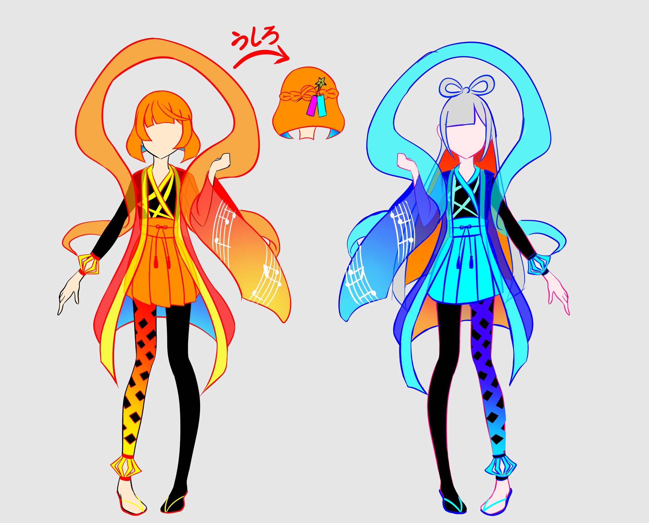 クロリア七夕衣装デザイン-1