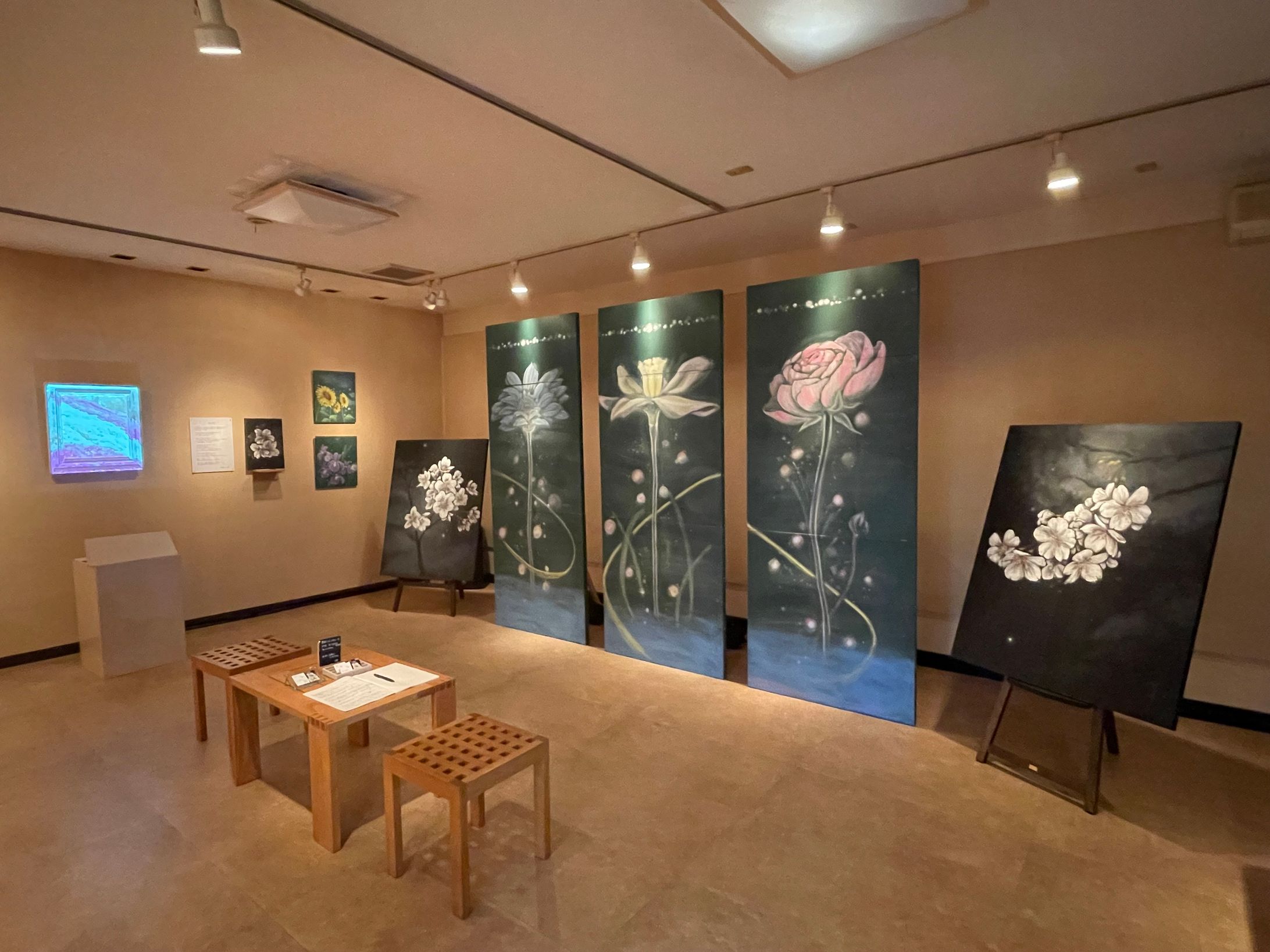 2023二人展　ひかりに咲く花展-1