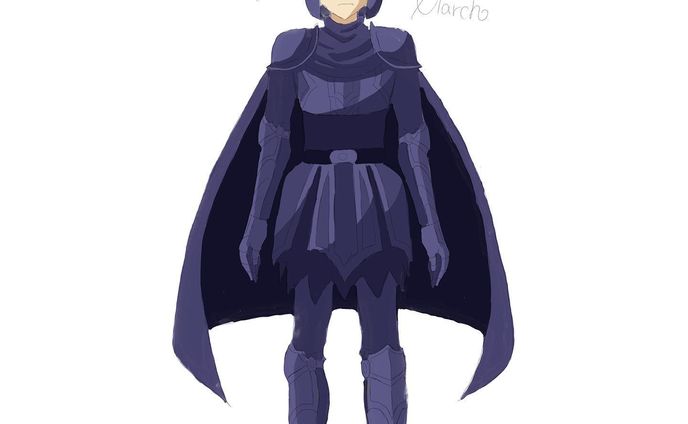 ？？？？のキャラデザインをしました。
#イラスト
#オリジナルイラスト
#一次創作
#一次創作イラスト
#AdobeFresco
#rpg