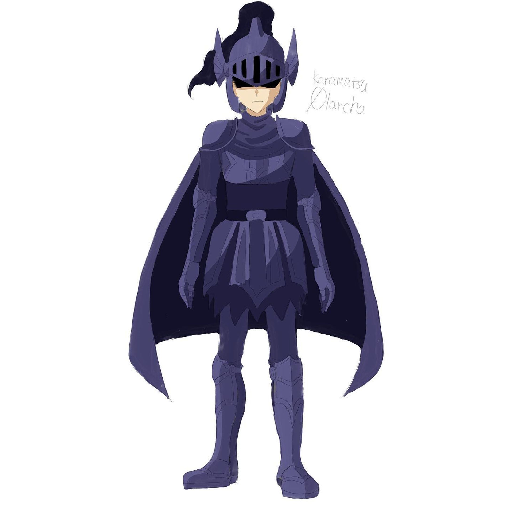 ？？？？のキャラデザインをしました。
#イラスト
#オリジナルイラスト
#一次創作
#一次創作イラスト
#AdobeFresco
#rpg-1