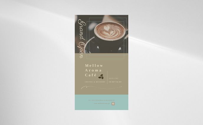 【チラシ】カフェ
