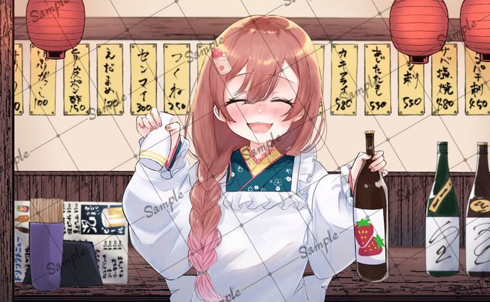 のあ様　3周年記念イラスト
