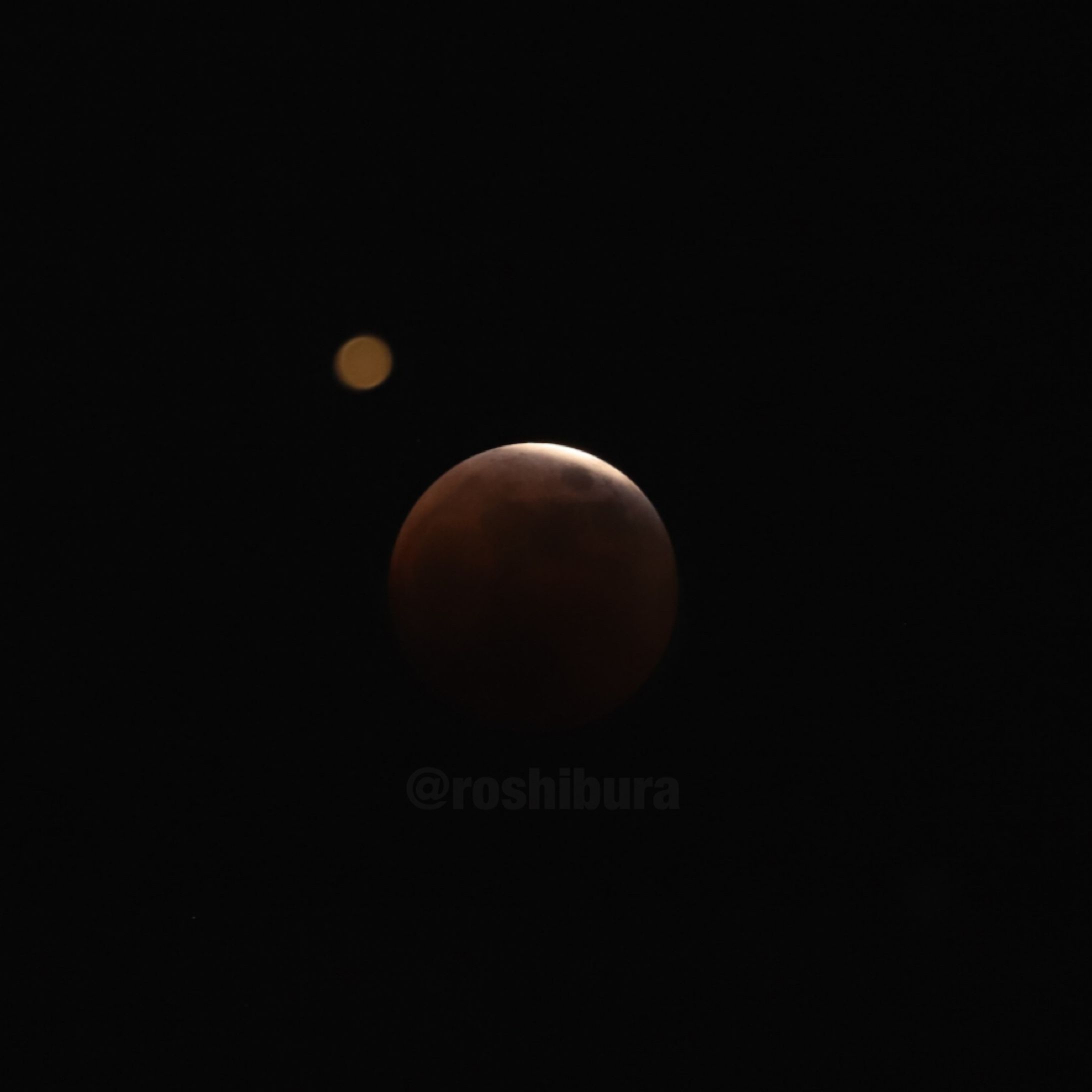 total lunar eclipse with  Uranus-1