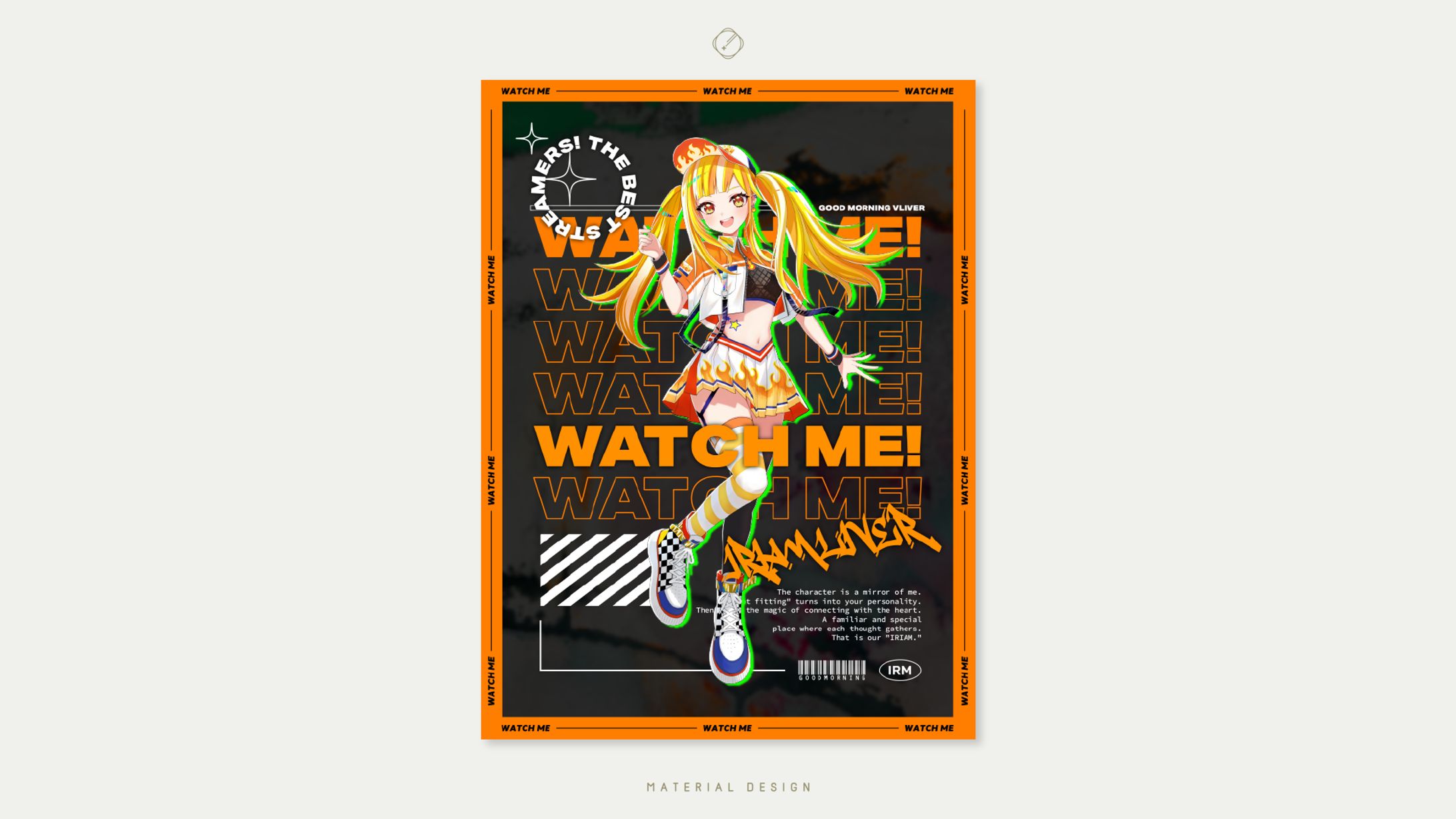 Vtuber素材-MATERIAL DESIGN-1