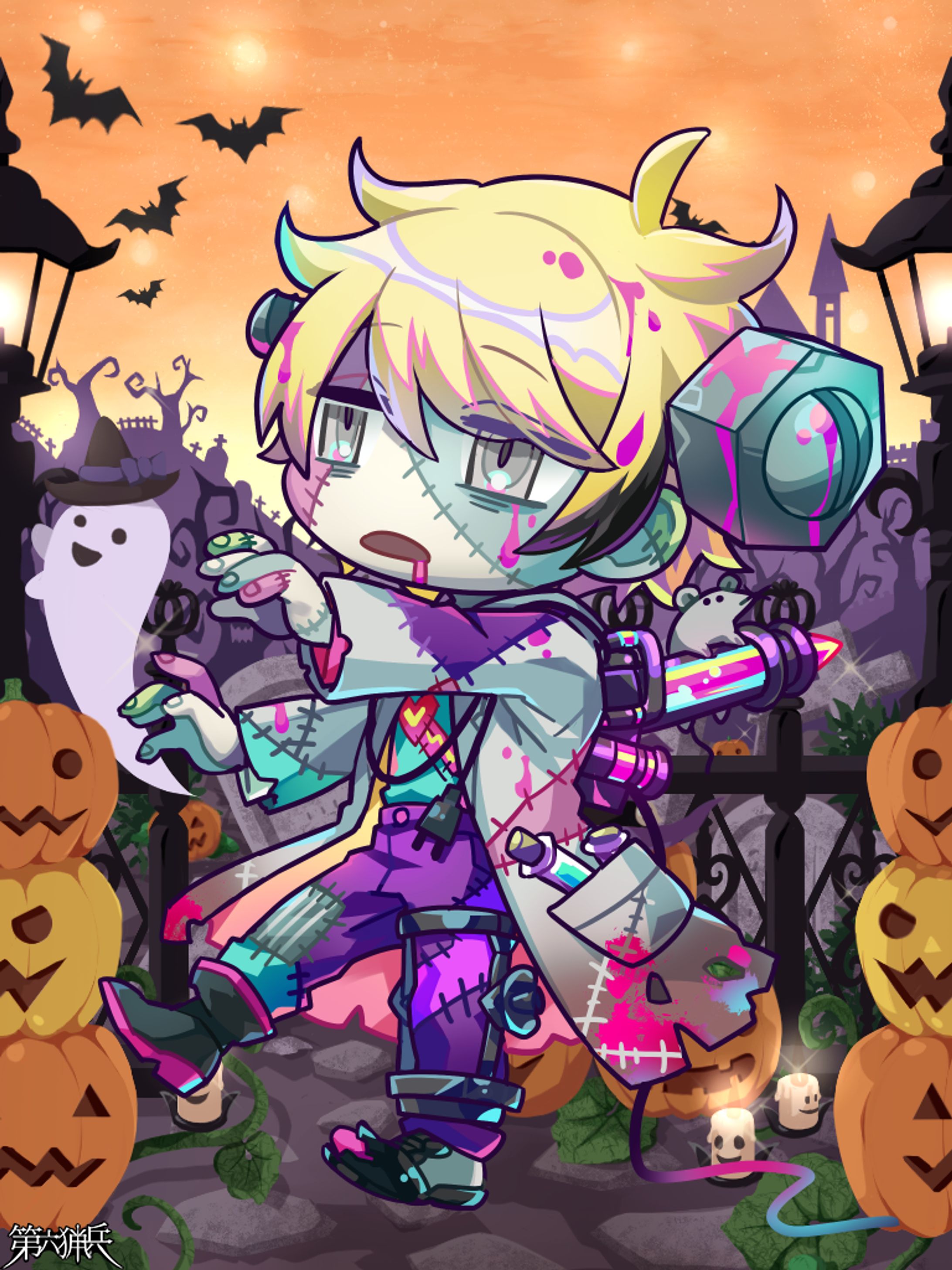 PBW ディフォルメ イラスト-1