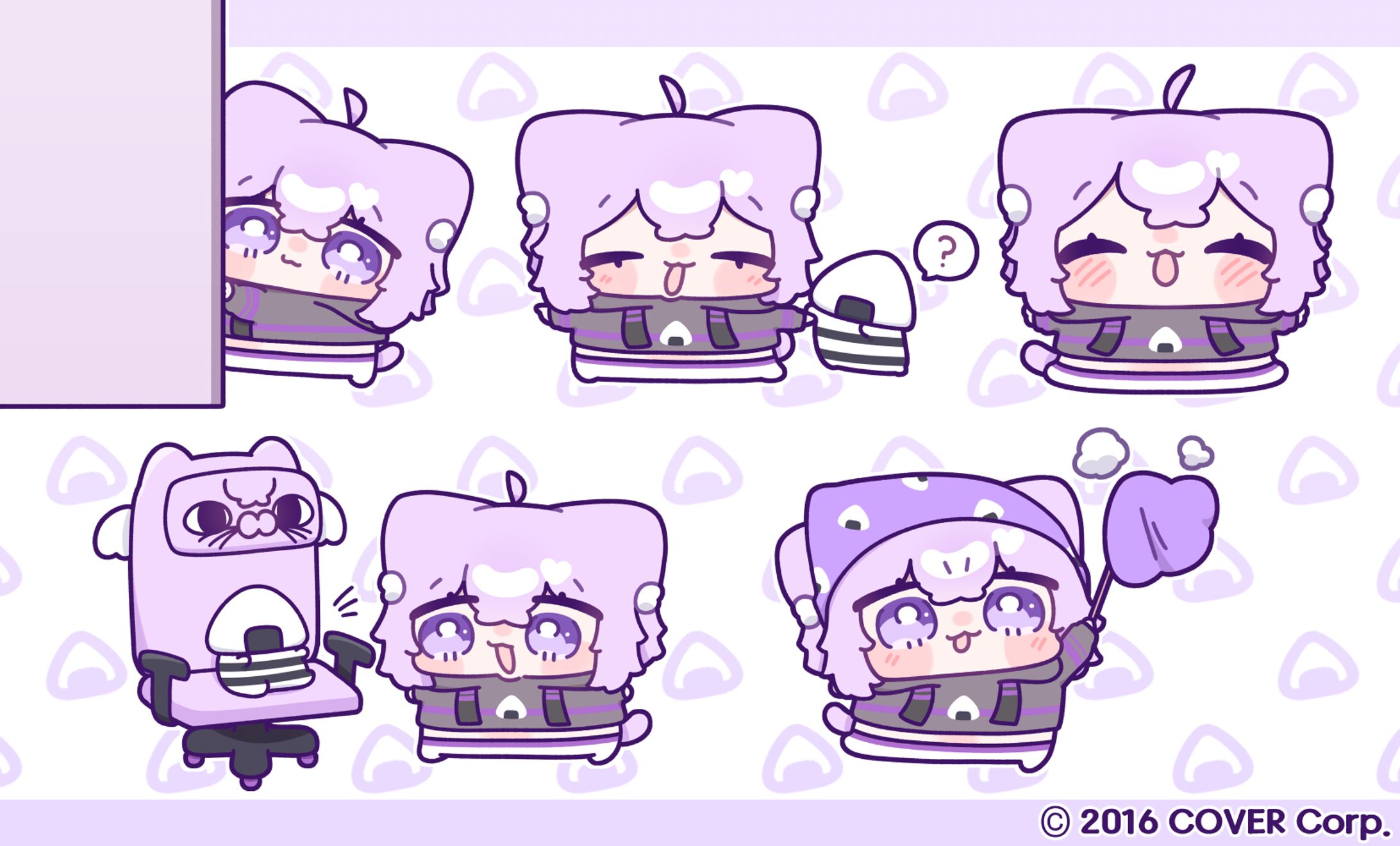 ホロライブ所属猫又おかゆ様「猫又おかゆ生誕祭2025」OPイラスト-1