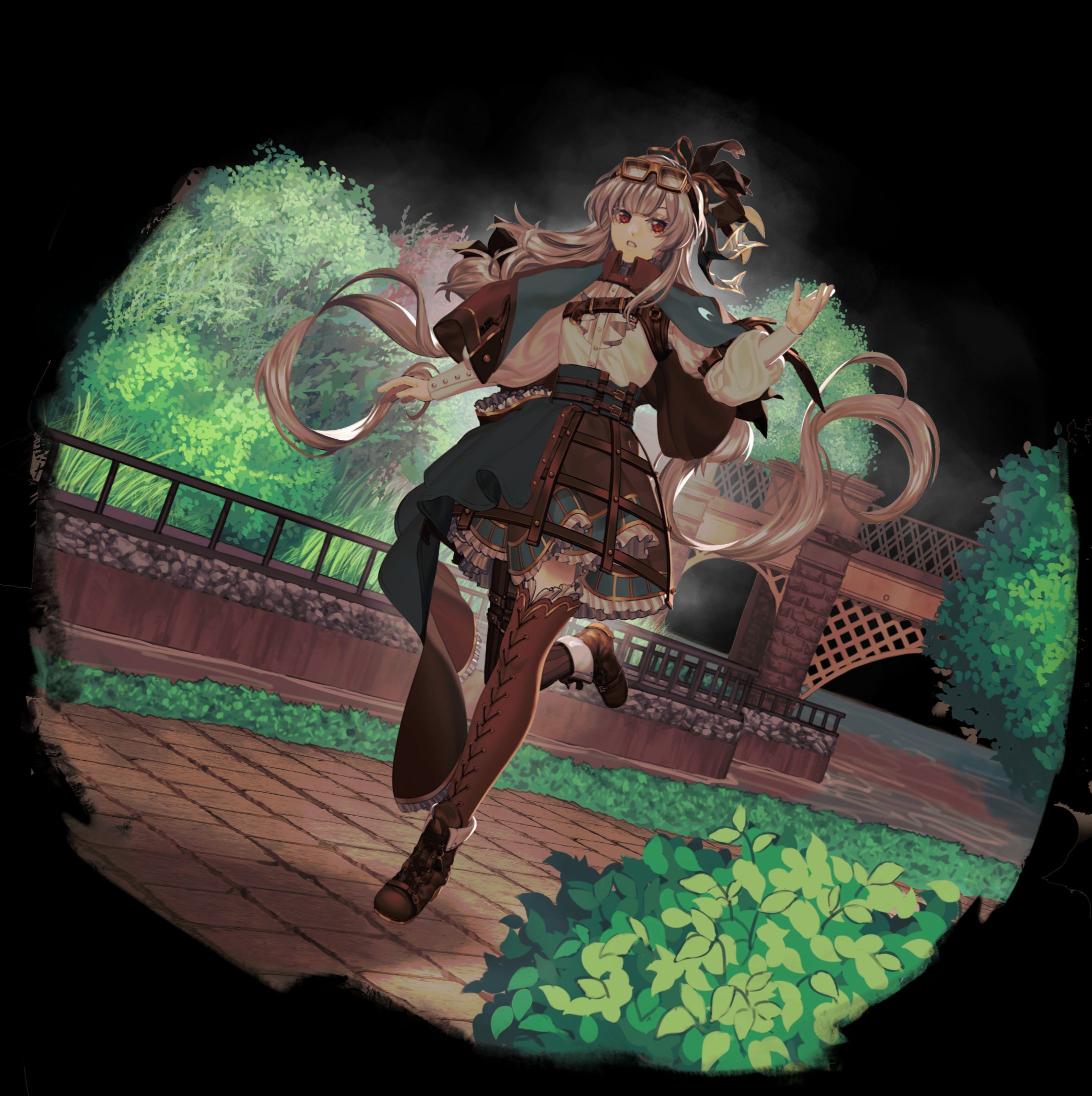 weedy arknights fashion zine illustration + design-1