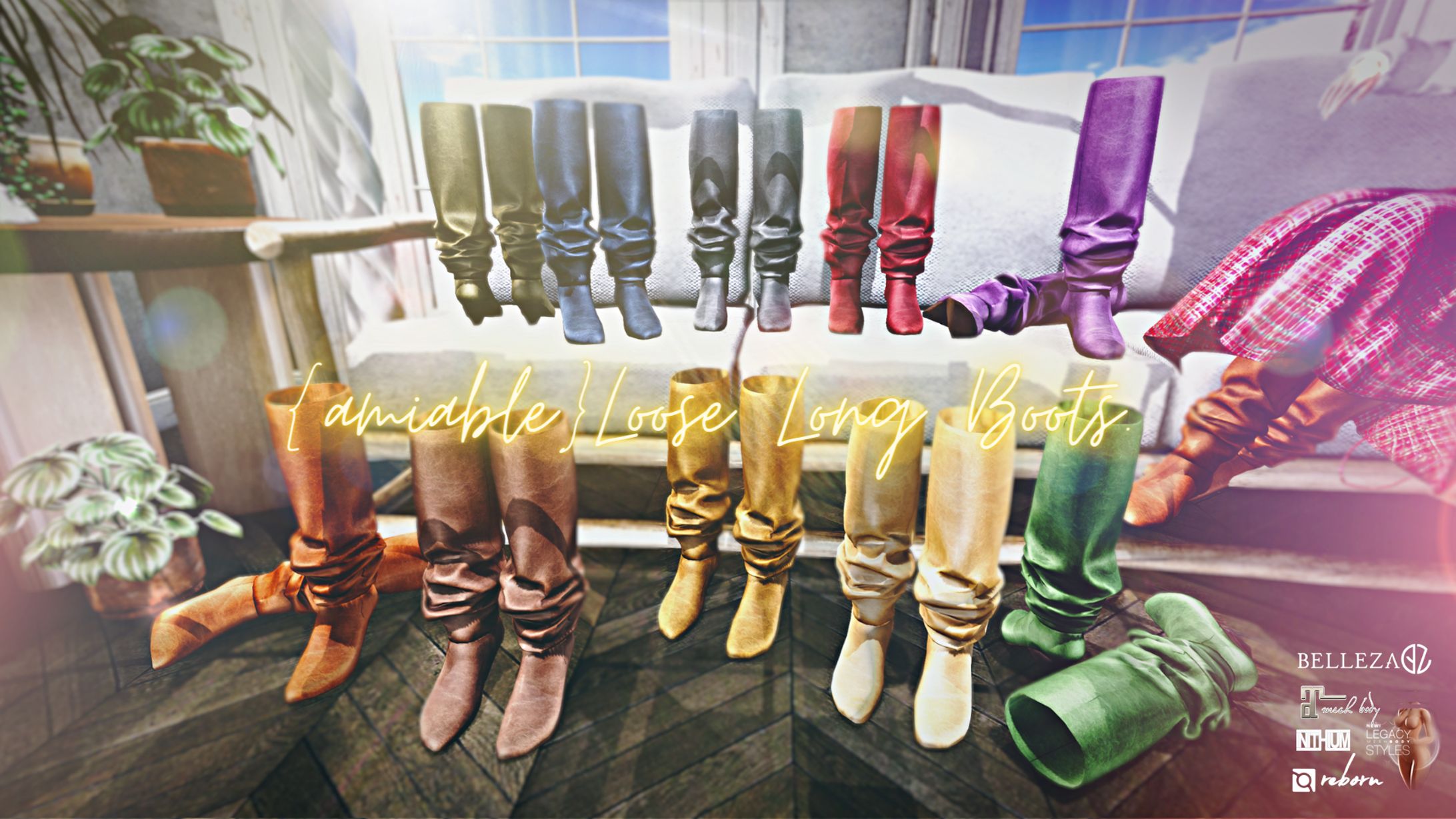 {amiable}Loose Long Boots@TeensTown.-1