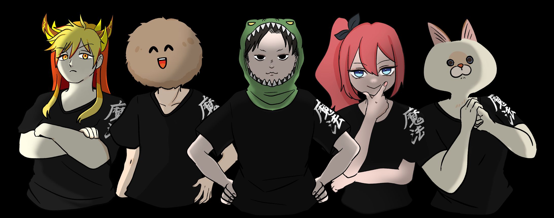 【FA】大会用　魔法戦隊おじさんおばさんアー写-1