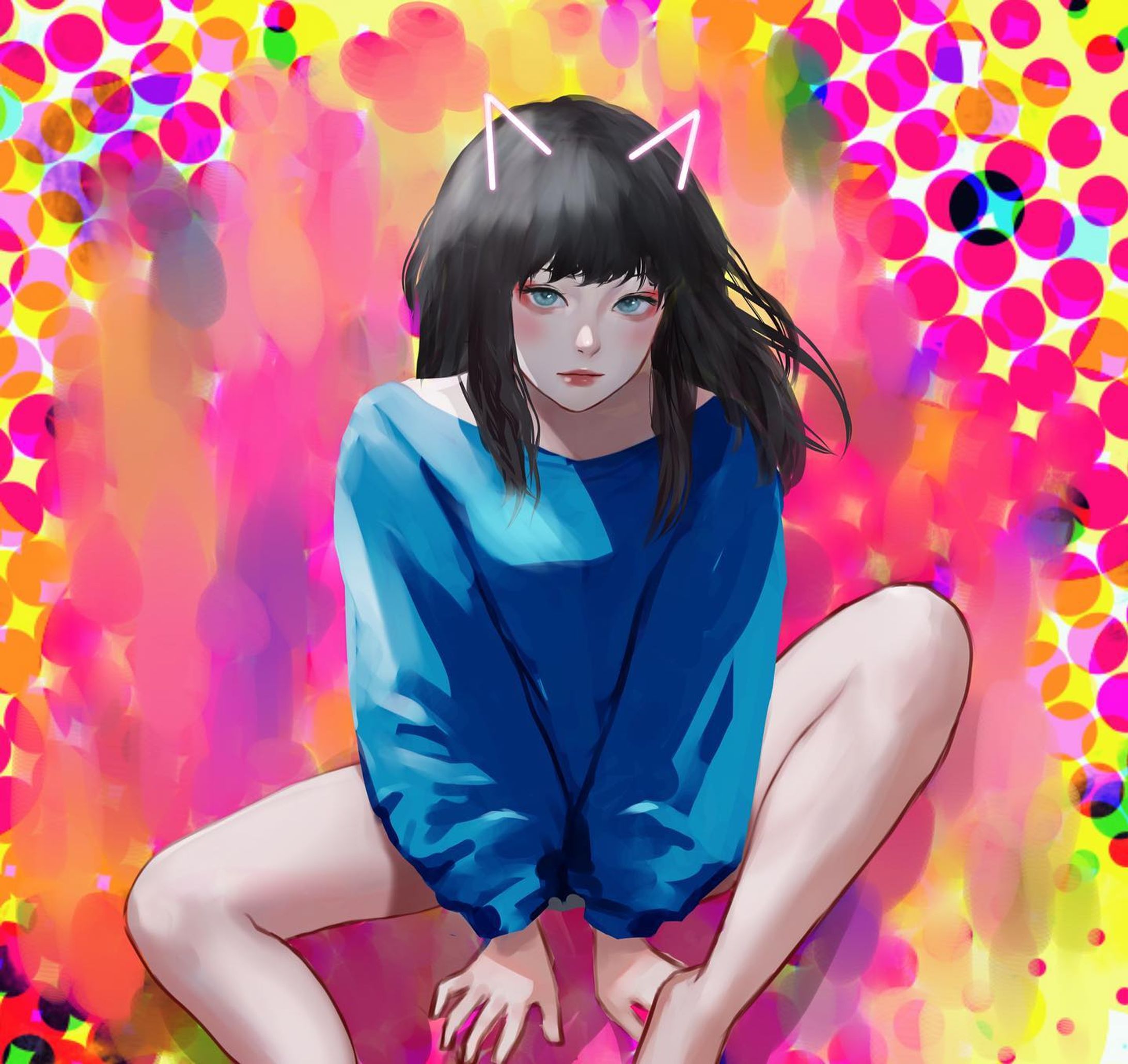 実験中(´6 ｡ ∂｀)
 #イラスト  #illustration  #イラストグラム-1