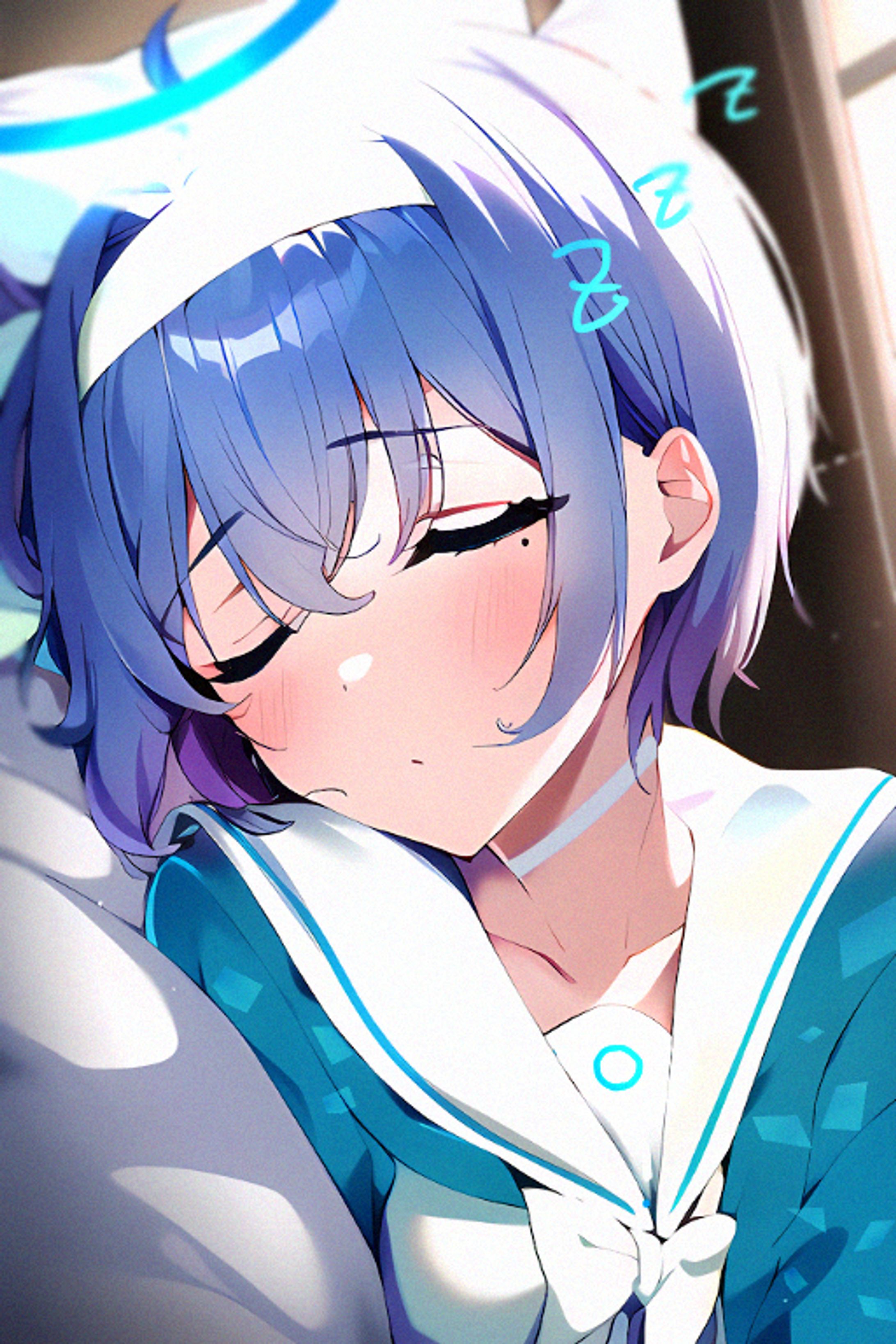 長時間メンテでお疲れのアロナ😴-1