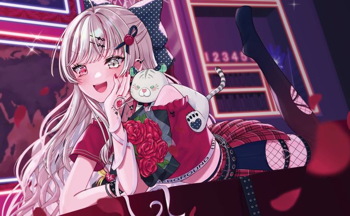 石神のぞみ様応援広告イラスト