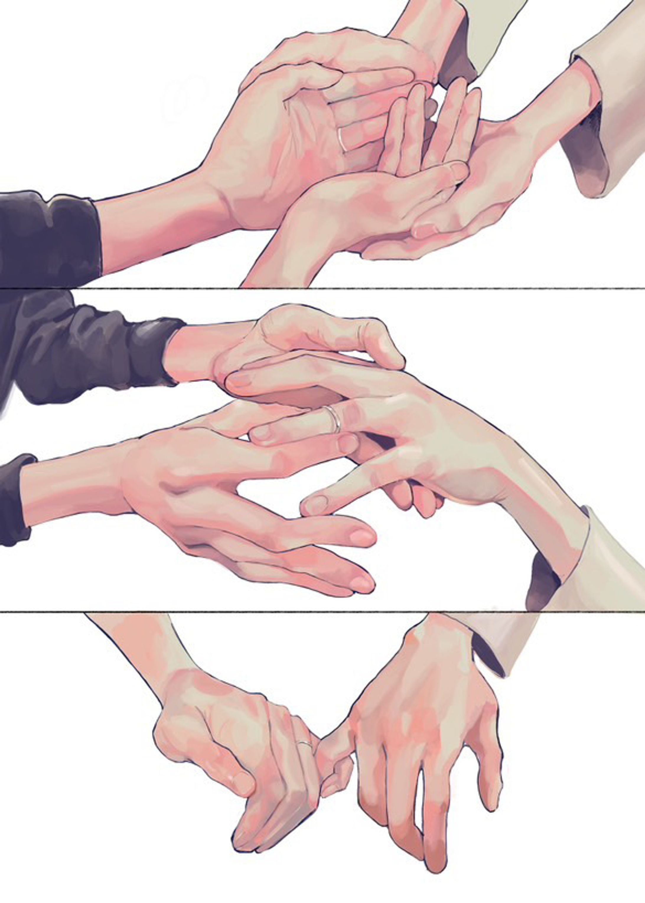 (入選)お絵かき講座パルミー主催 この手、誰の手なおきの手！イラストコンテスト-1