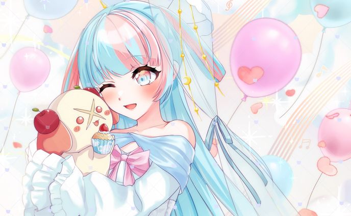 月隈ねるちゃん一枚絵