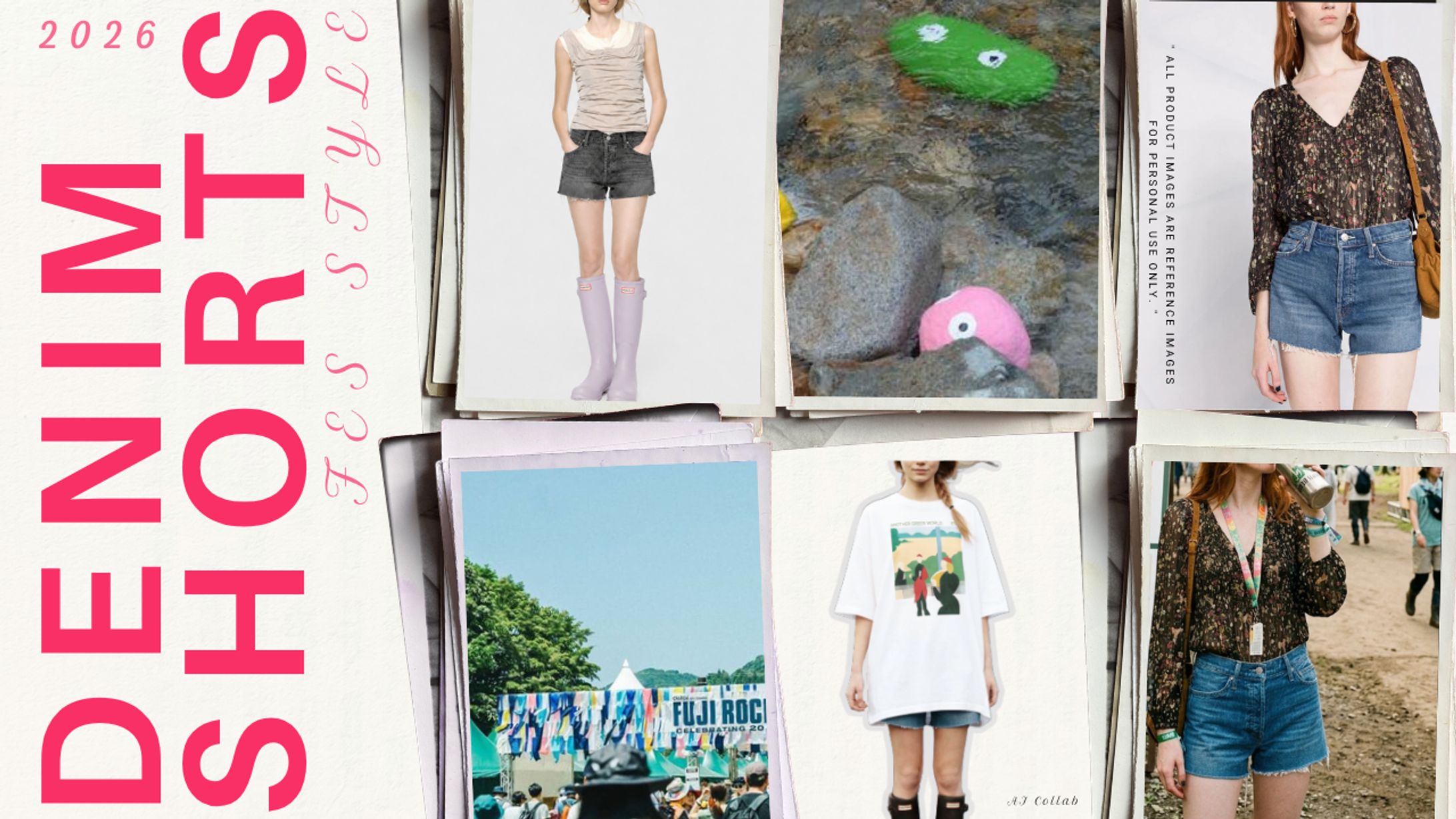 Denim Shorts Fes Style-1