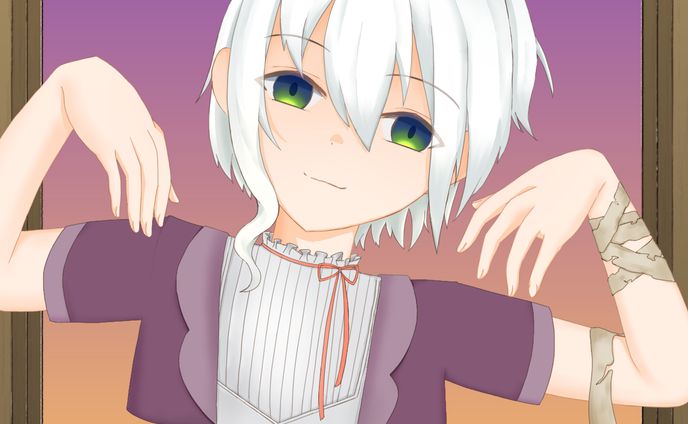 玲門フィズ ハロウィンイラスト
