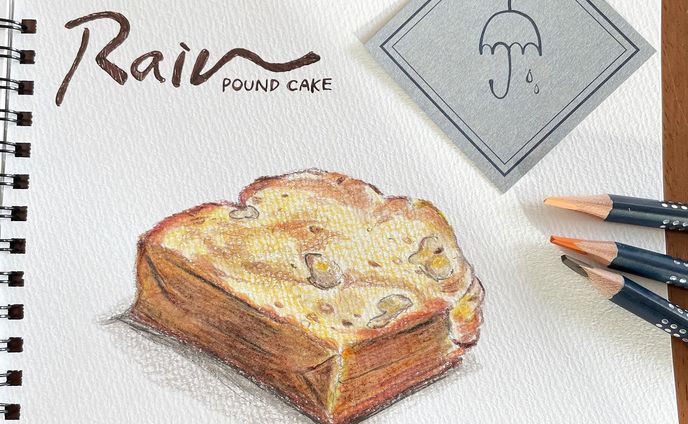 「パウンドケーキ」

夏休みが終わり、昨日から職場に戻りました。

久しぶりの出勤。ドアを開けるのがちょっと億劫でした。
でも嬉しいことに、昨日いつもお世話になっている上司から誕生日プレゼントを頂きました。

Rainさん(@maruyama.caferain )のパウンドケーキセットです。
今日はその中にある、キャラメルバナナのケーキを描きました。大好きなナッツも入ってて、めちゃくちゃ美味しかった🤤

2学期も周りの人を大事に頑張ります。

#イラスト好きな人と繋がりたい #食べ物イラスト #スイーツイラスト #北海道 #札幌 #レイン #カフェ巡り #caferain #sapporo #hokkaido #illustration #foodillustration #cafe #scketch
