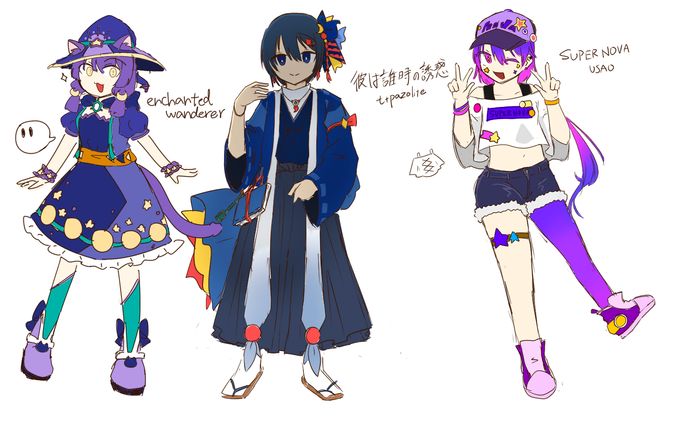 曲擬人化立ち絵まとめ(随時更新)