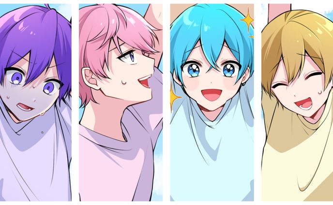 すとぷり様　shortアニメ用イラスト