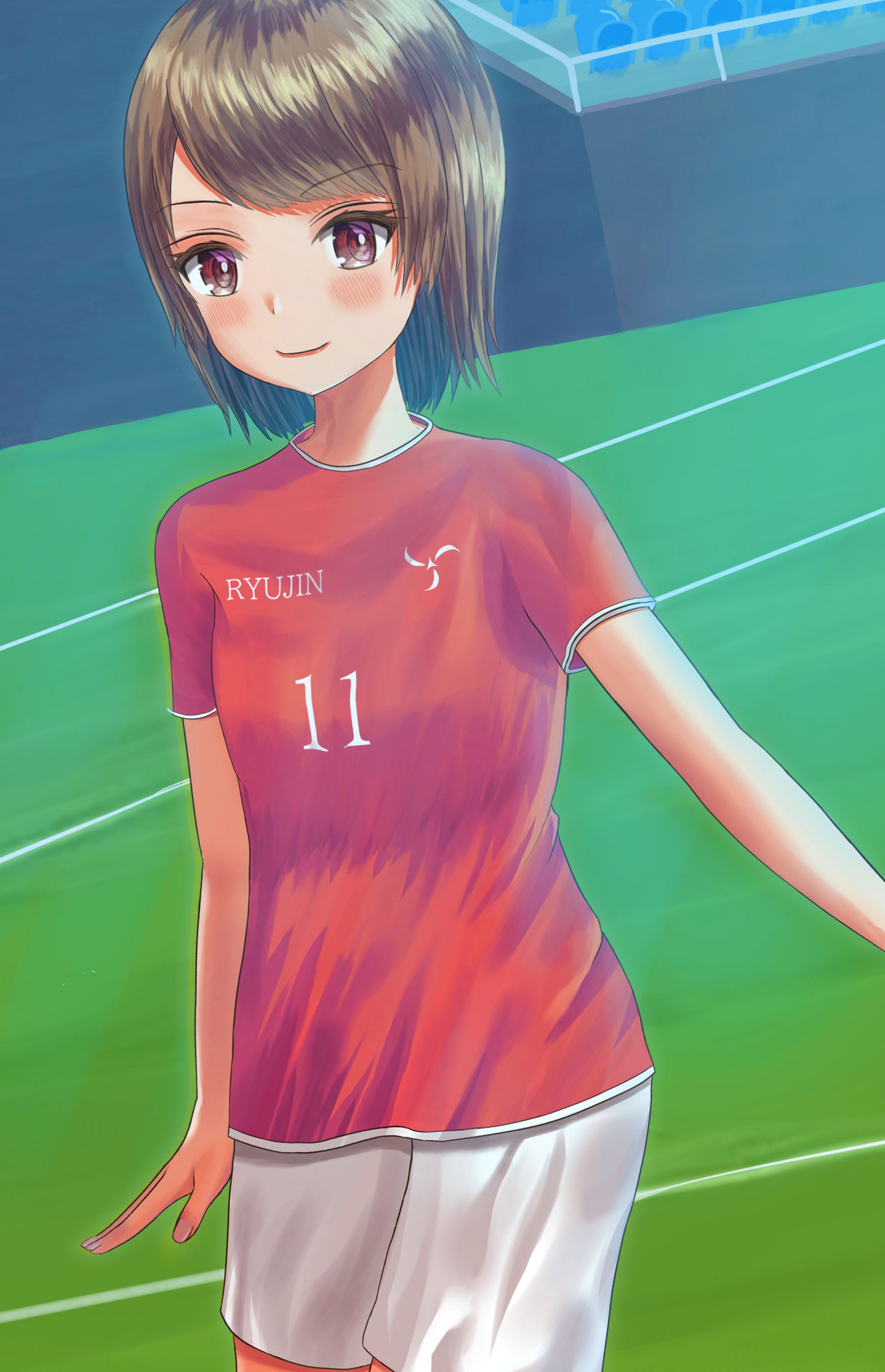 サッカー少女-1