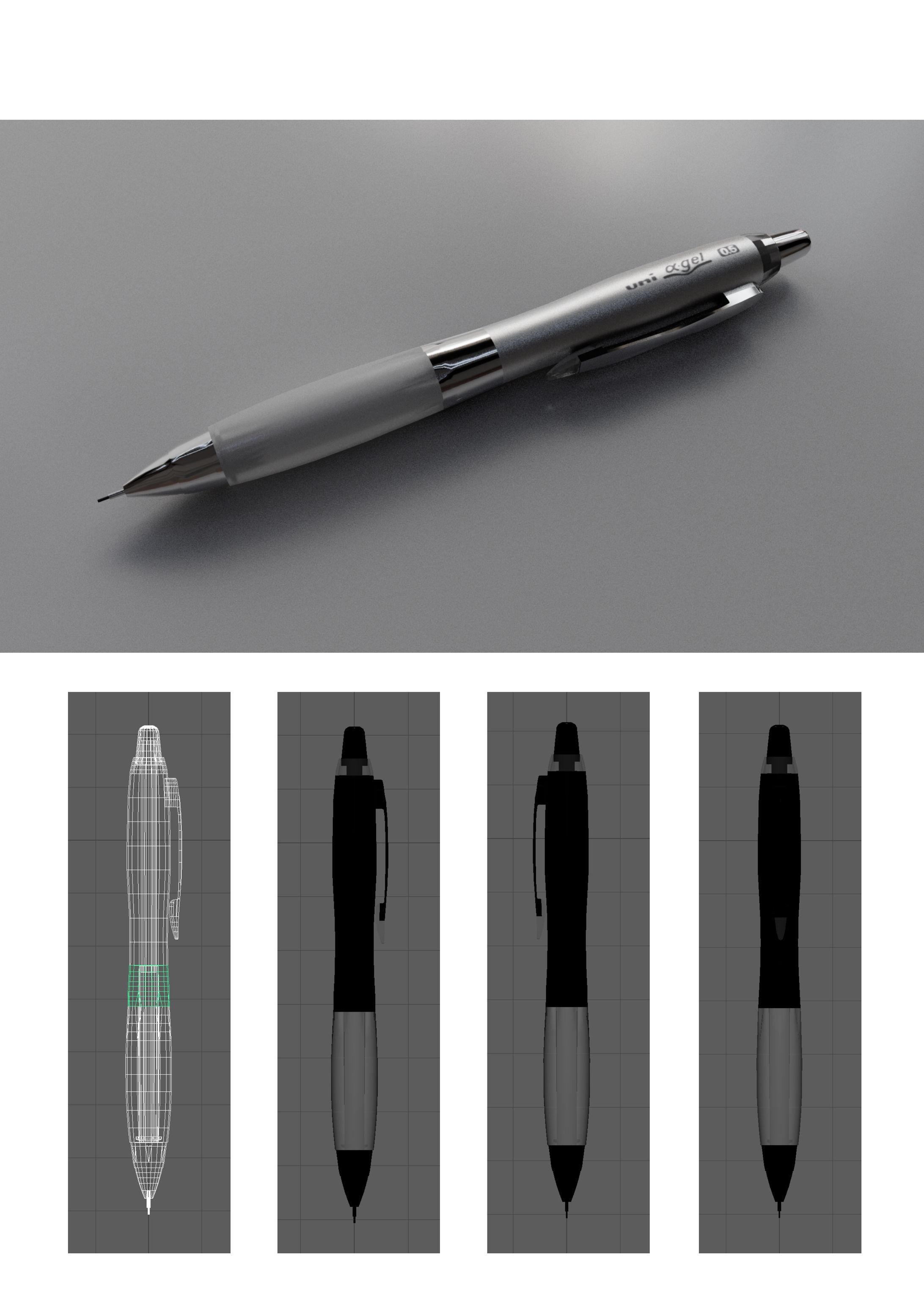 【Maya】クリアカ課題-1