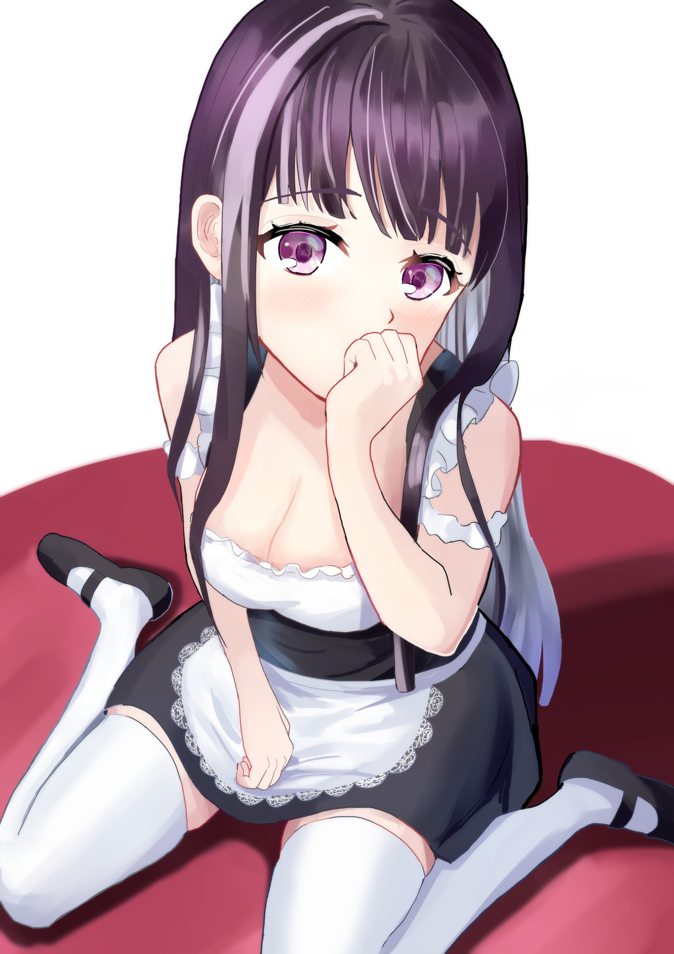 ん？　女の子　メイド服-1