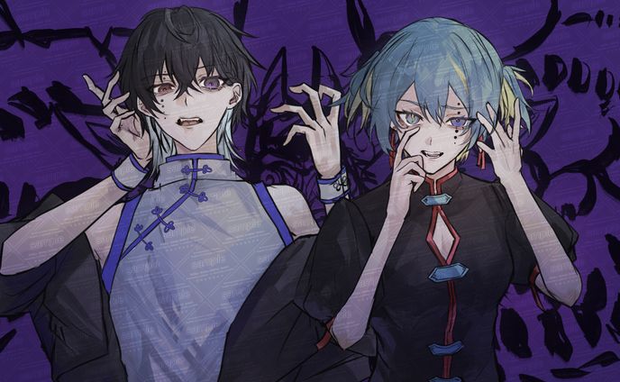 黒崎ゆずる様・天雲らいう様歌ってみたサムネイル
