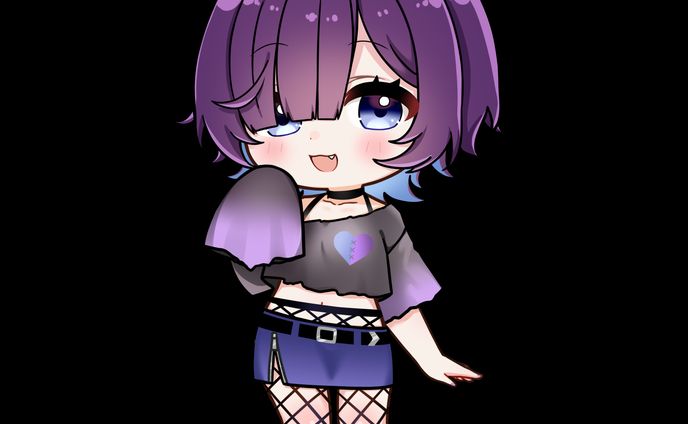 サムネイル、歌ってみたイラスト