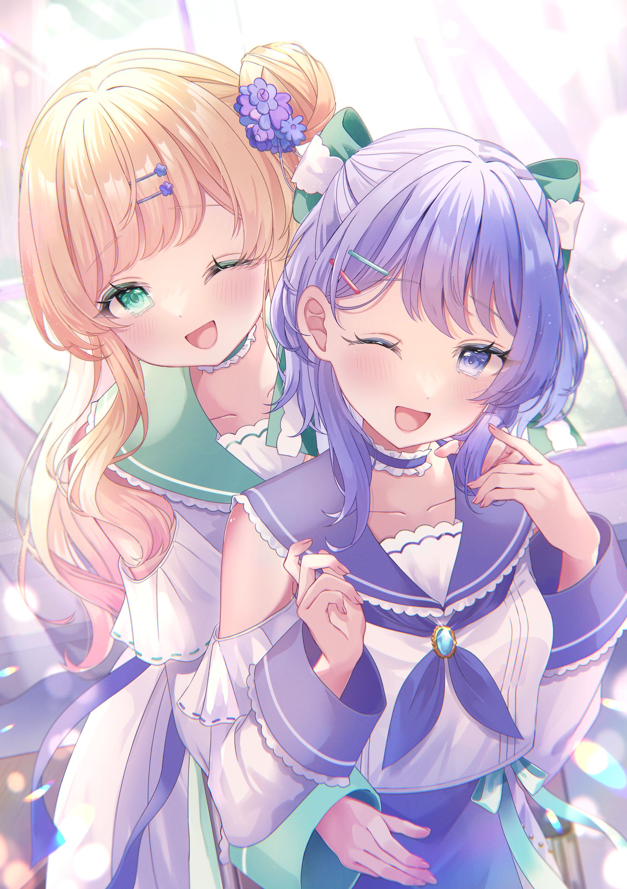 《お仕事》華宮琴様/葦原あおい様 1枚絵-1
